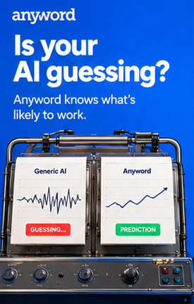Keywee Facebook ad: Anyword | Request a Demo