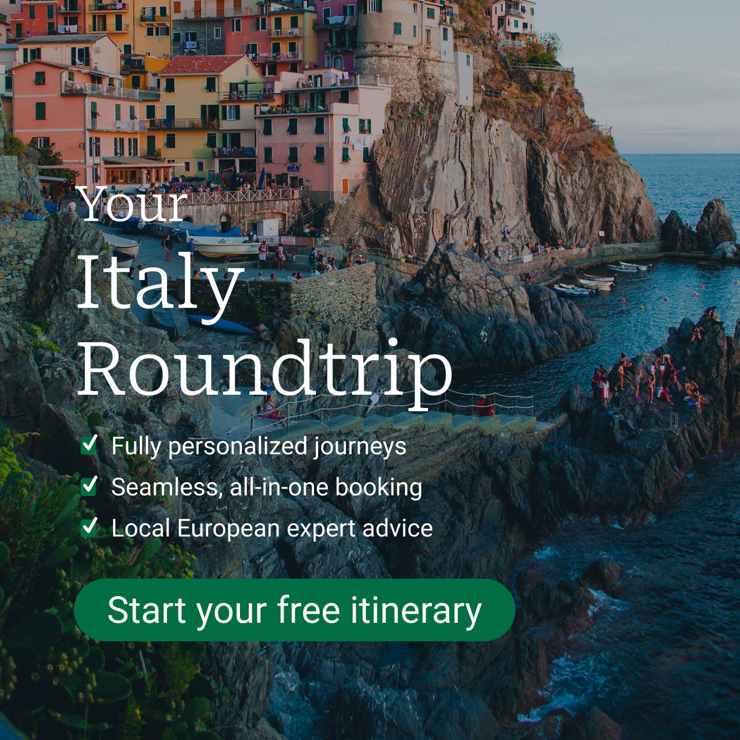 Tourlane Facebook ad