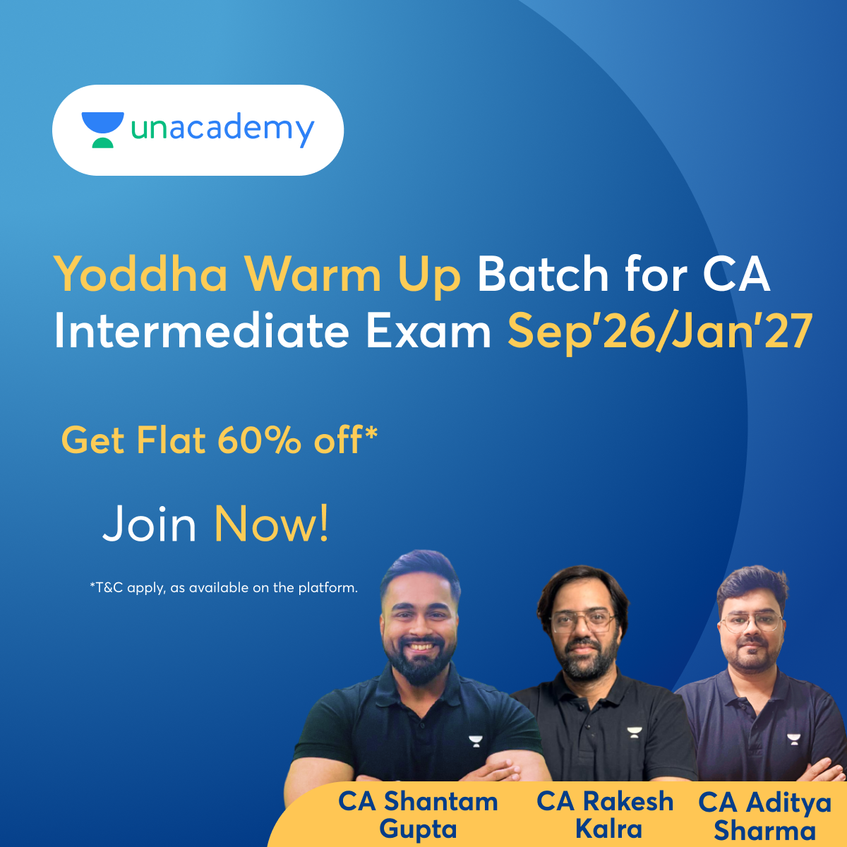 Unacademy Facebook ad