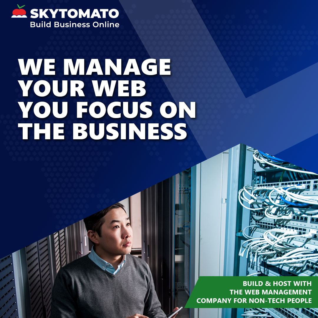 Skytomato Digital & Technologies Facebook ad: A website should reduce stress, not create it.