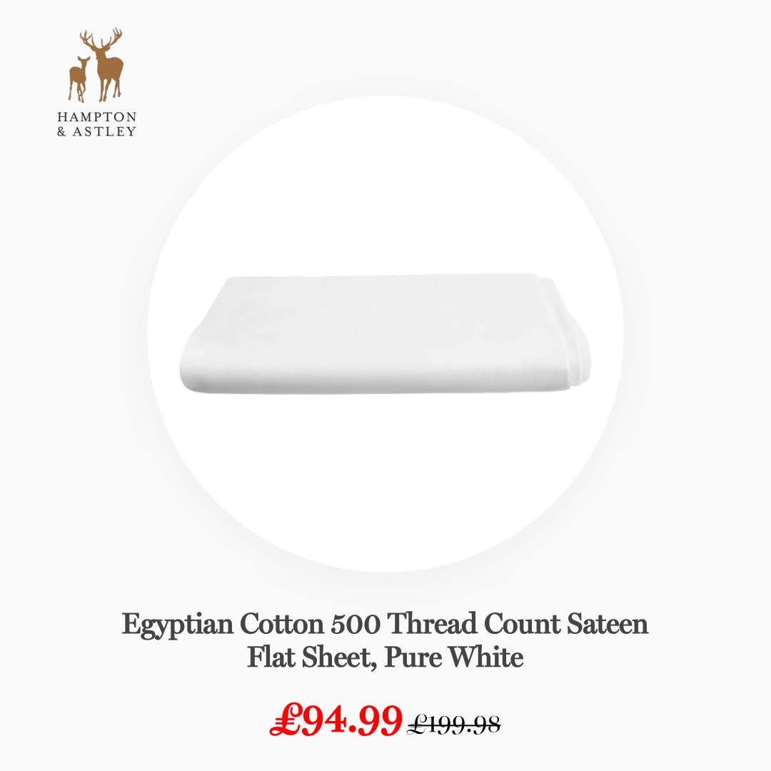 Hampton and Astley Facebook ad: Award-Winning Luxury. Sale Savings.