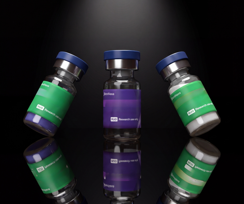 AmiNexa Facebook ad: Buy Research Peptides Online | 99%+ HPLC Purity | AmiNexa