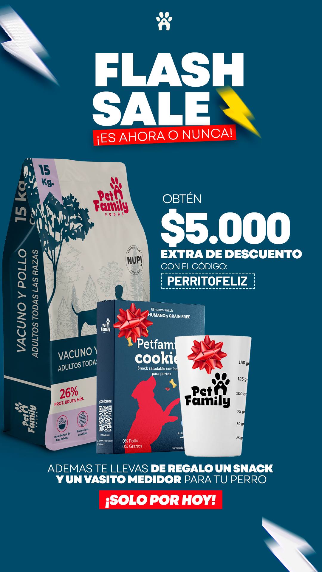 PetFamily Facebook ad