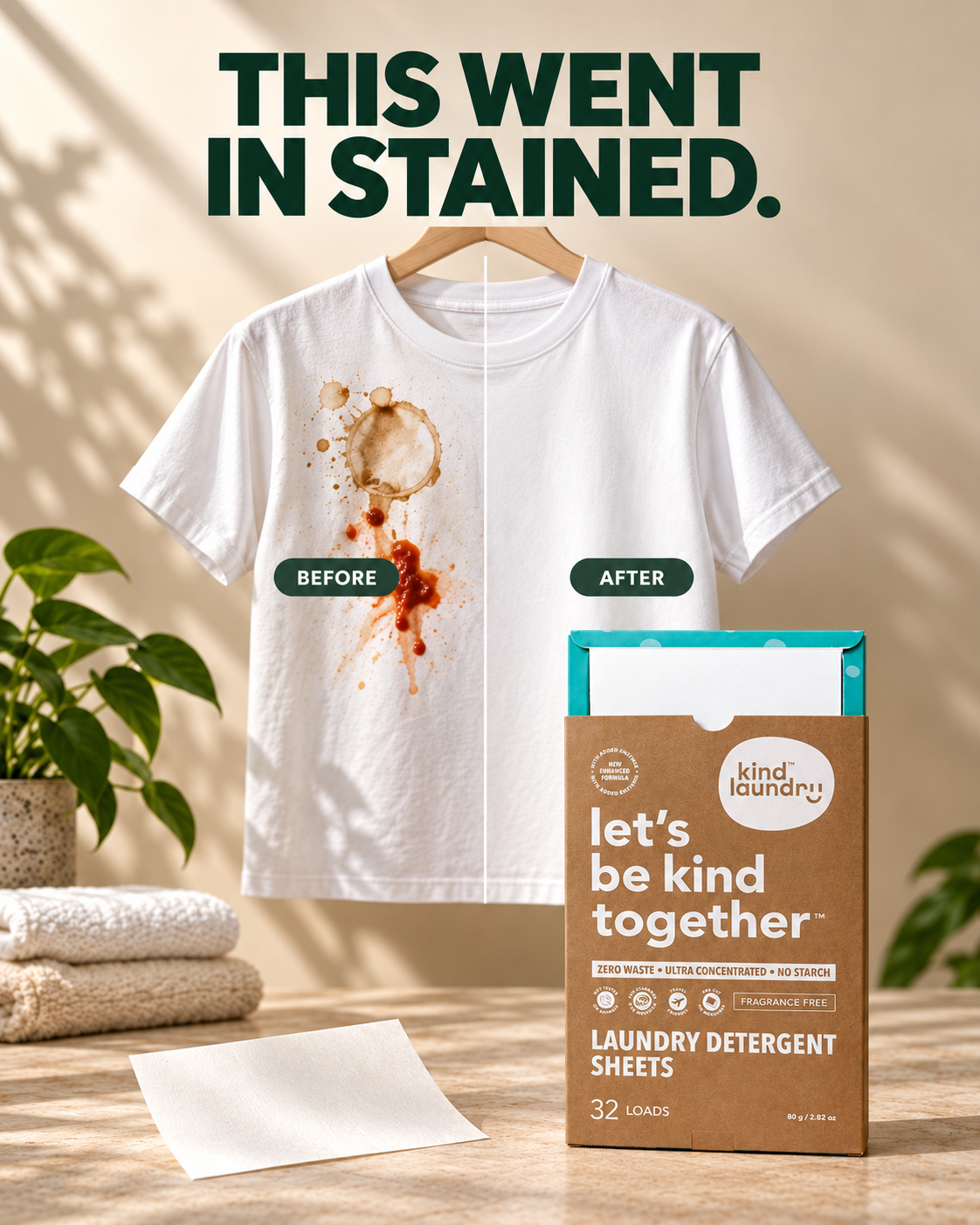 Kind Laundry Facebook ad