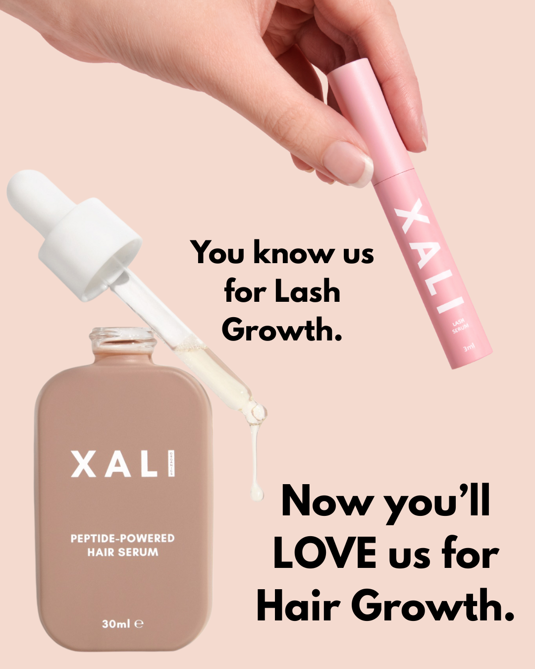 Xali Organics Facebook ad