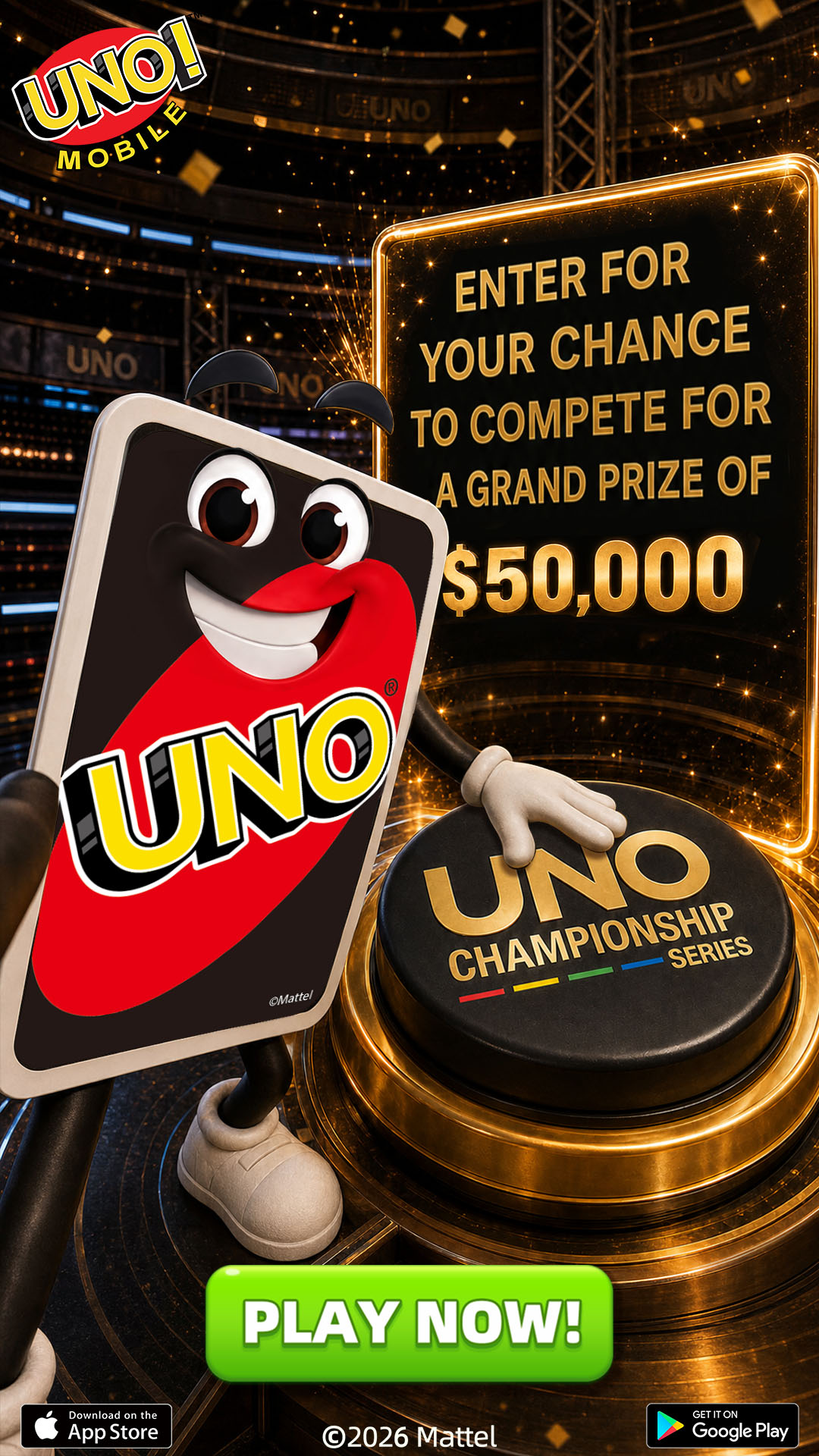UNO! Mobile Game Facebook ad