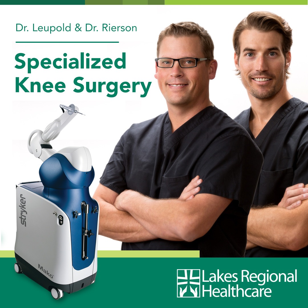 Lakes Regional Healthcare Facebook ad: Your Step Toward a Pain-Free Life