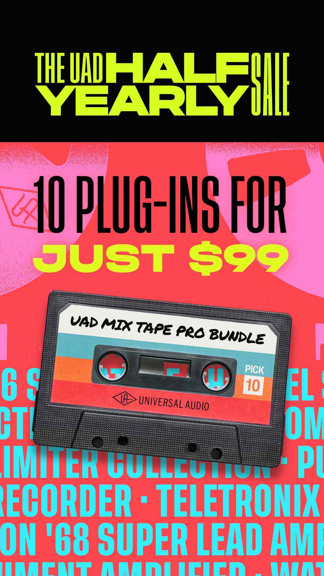 Universal Audio Facebook ad