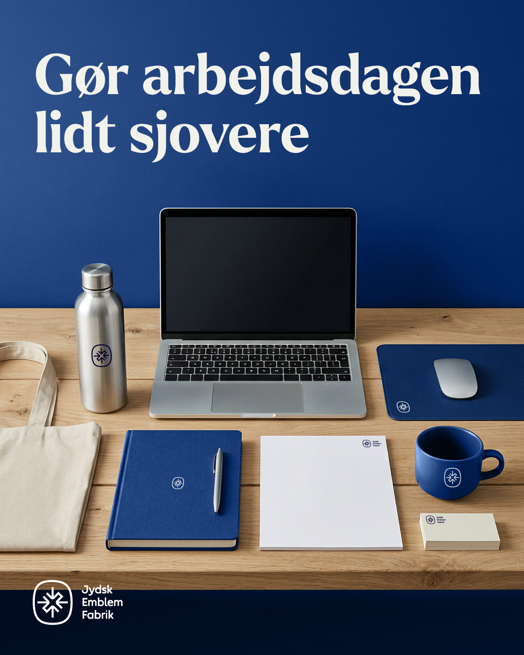 JEF.DK / Jydsk Emblem Fabrik A/S Facebook ad: Gør jeres brand synligt
