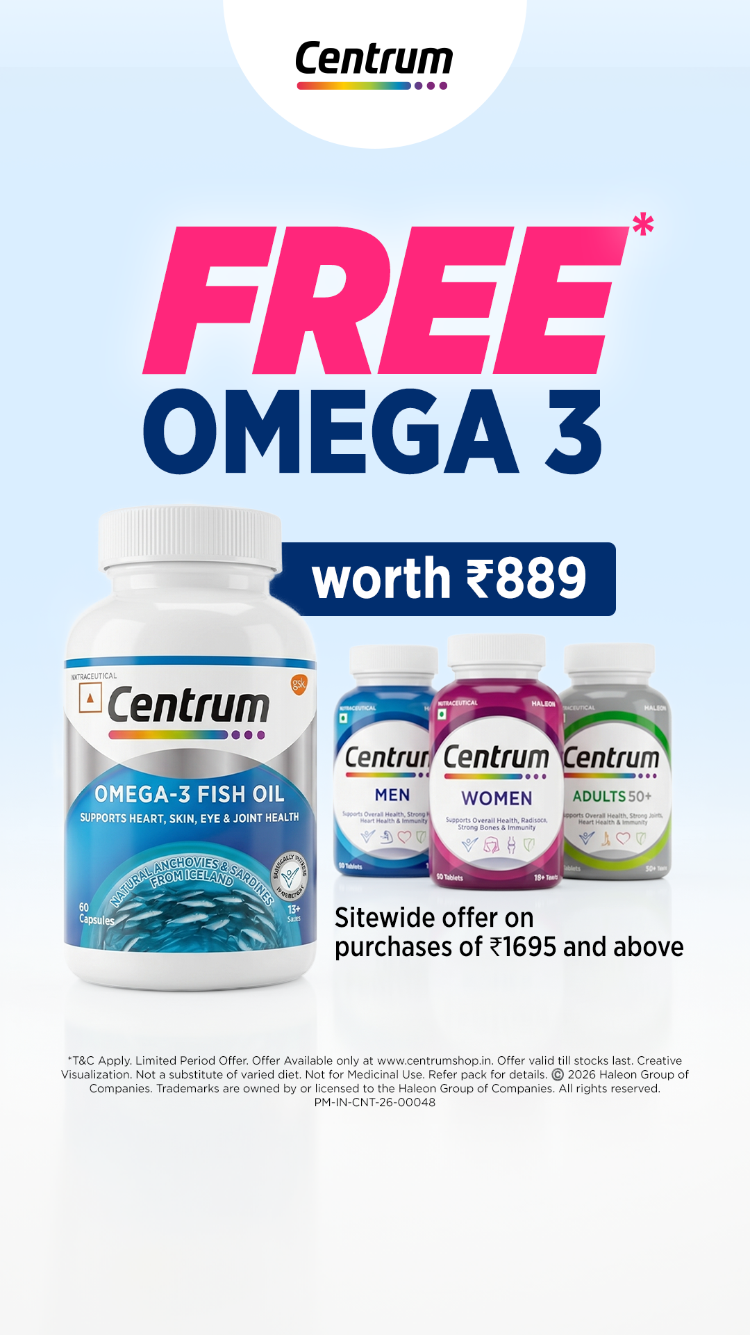 Centrum India Facebook ad