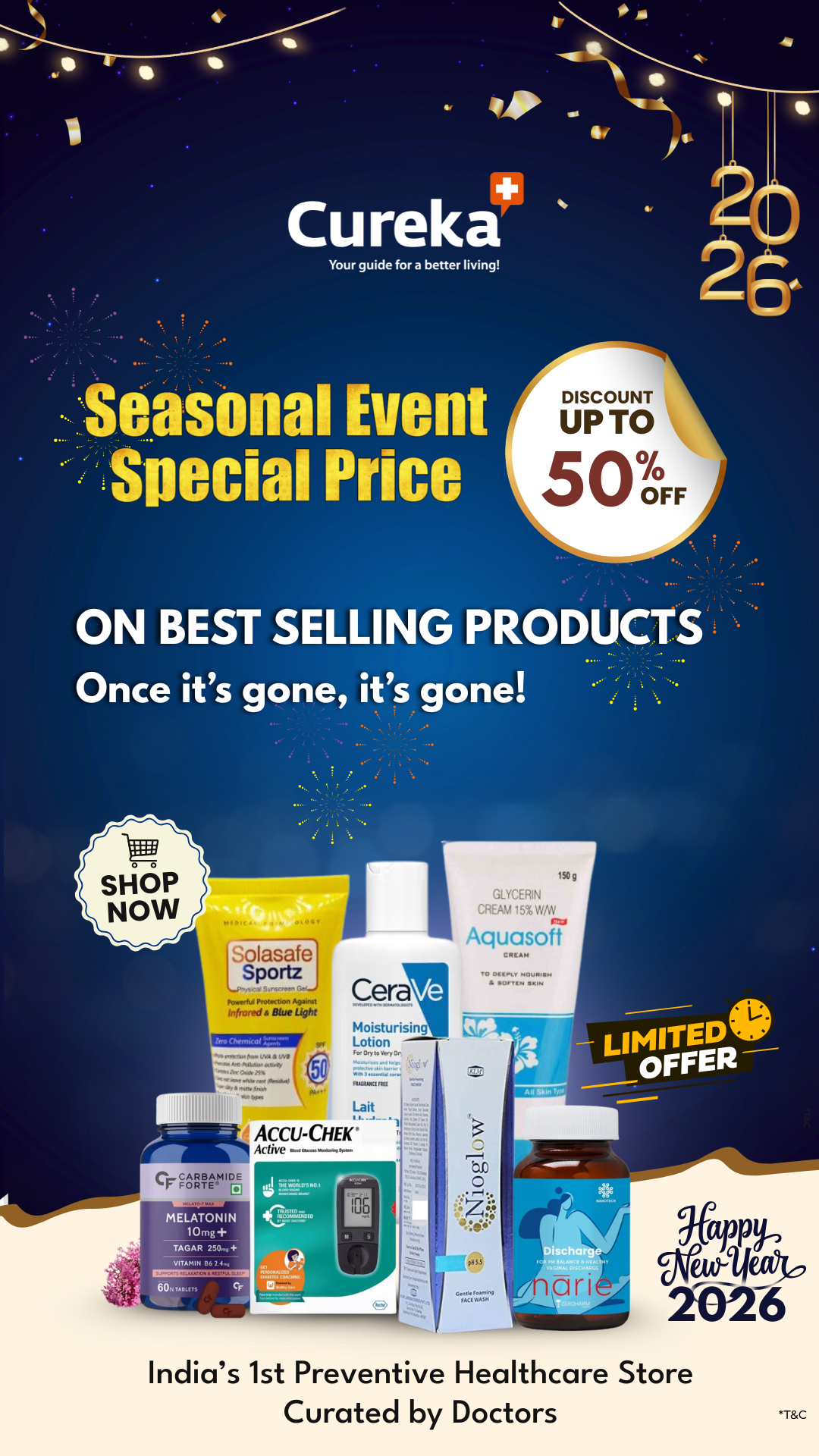 Cureka Store Facebook ad