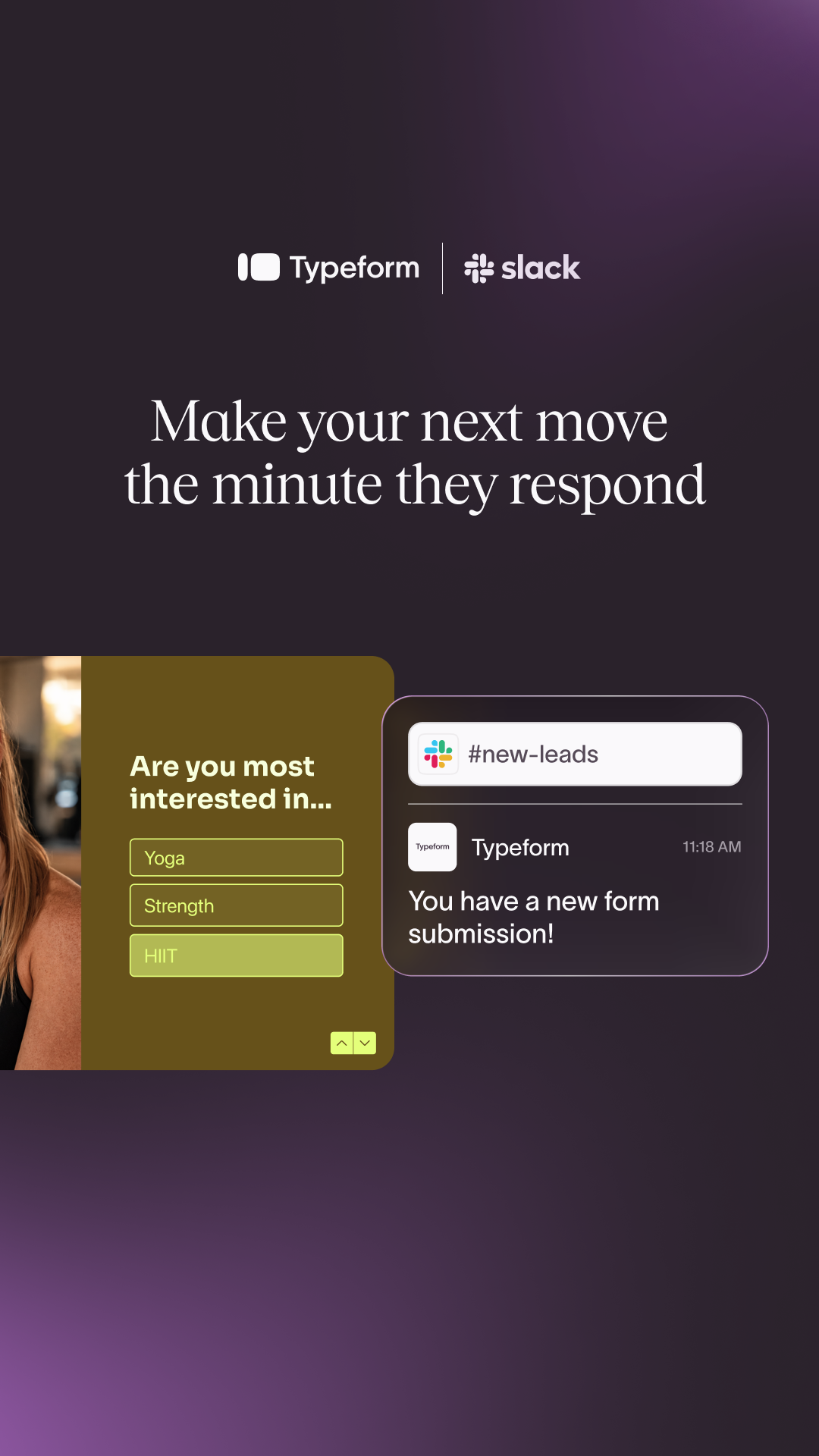 Typeform Facebook ad