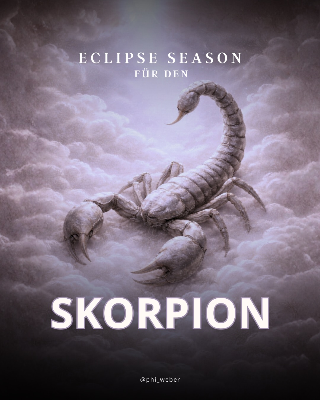Phi loves Astrology Facebook ad: Die Eclipse Season für den Skorpion