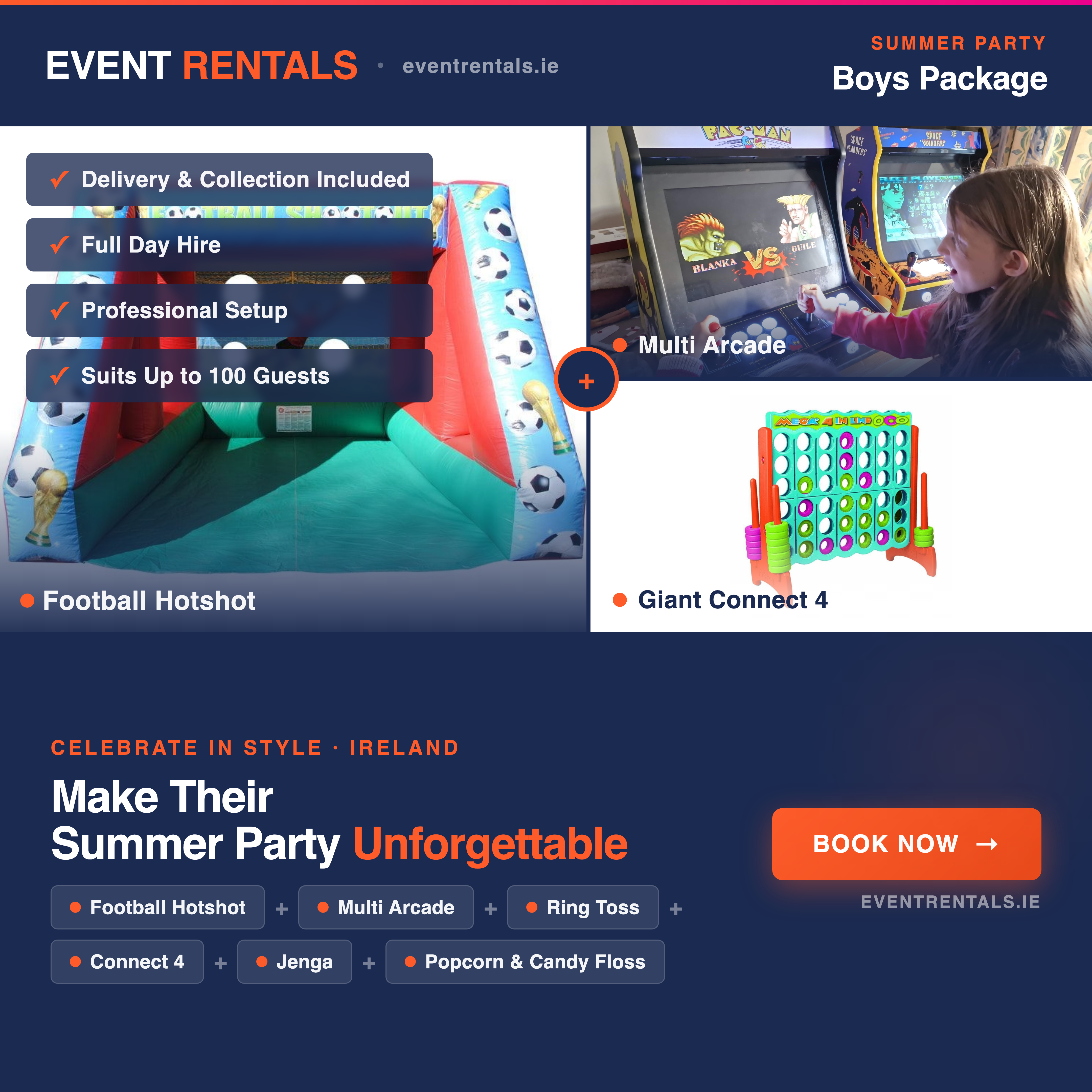 Fusion Events Facebook ad