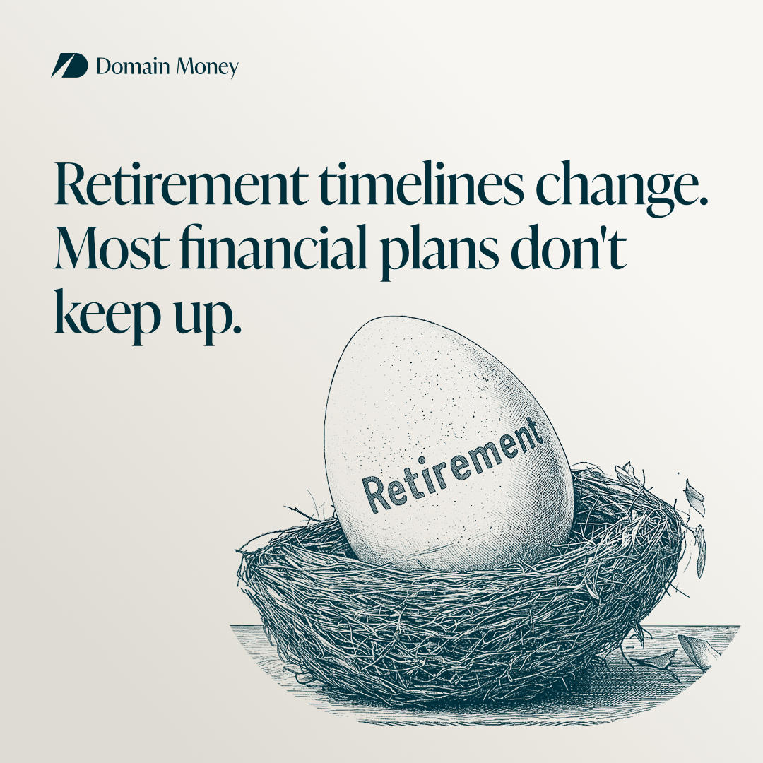 Domain Money Facebook ad: You’re earning more-now make sure your money is…