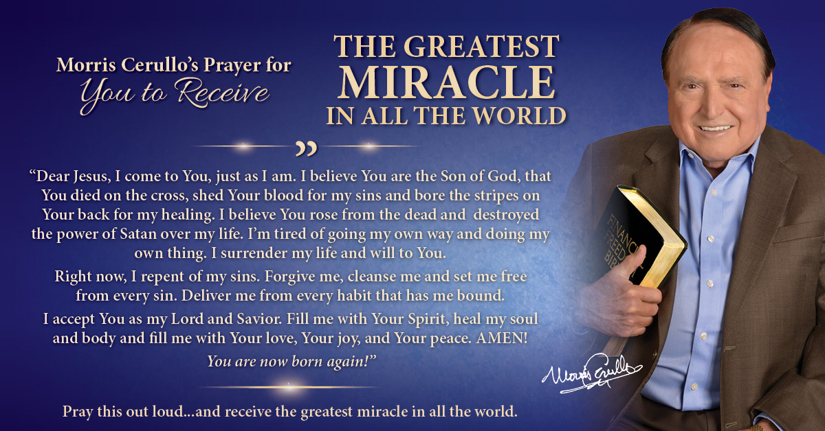 Morris Cerullo World Evangelism Facebook ad