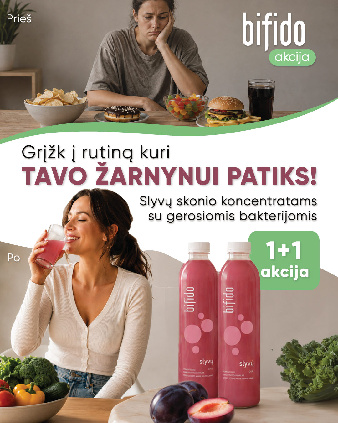 Bifido.lt Facebook ad