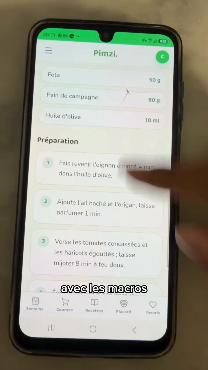 Bons Plans Pimzi Facebook ad: Ton budget, tes 7 dîners