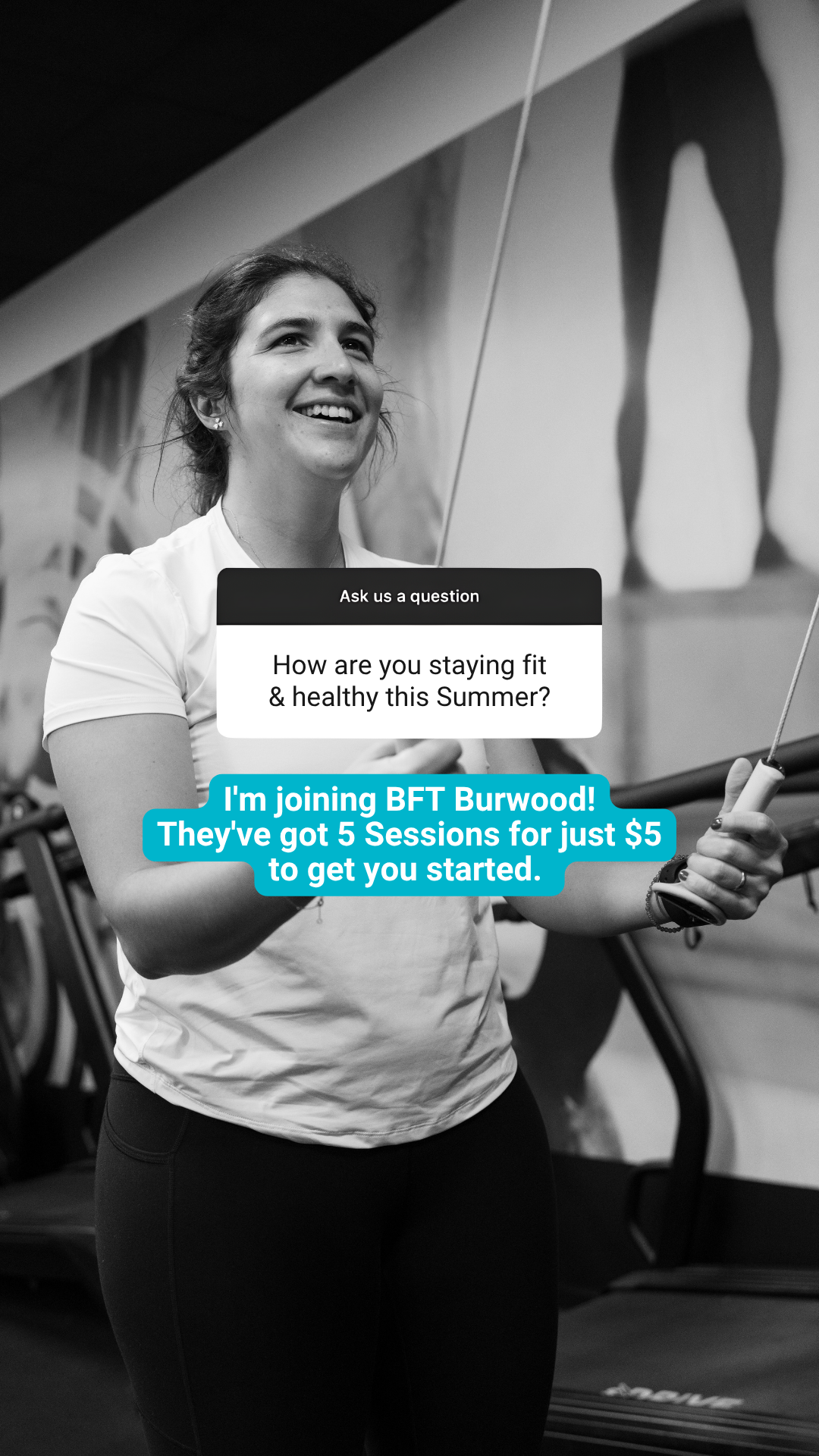 BFT Burwood Facebook ad: 5 Sessions for $5