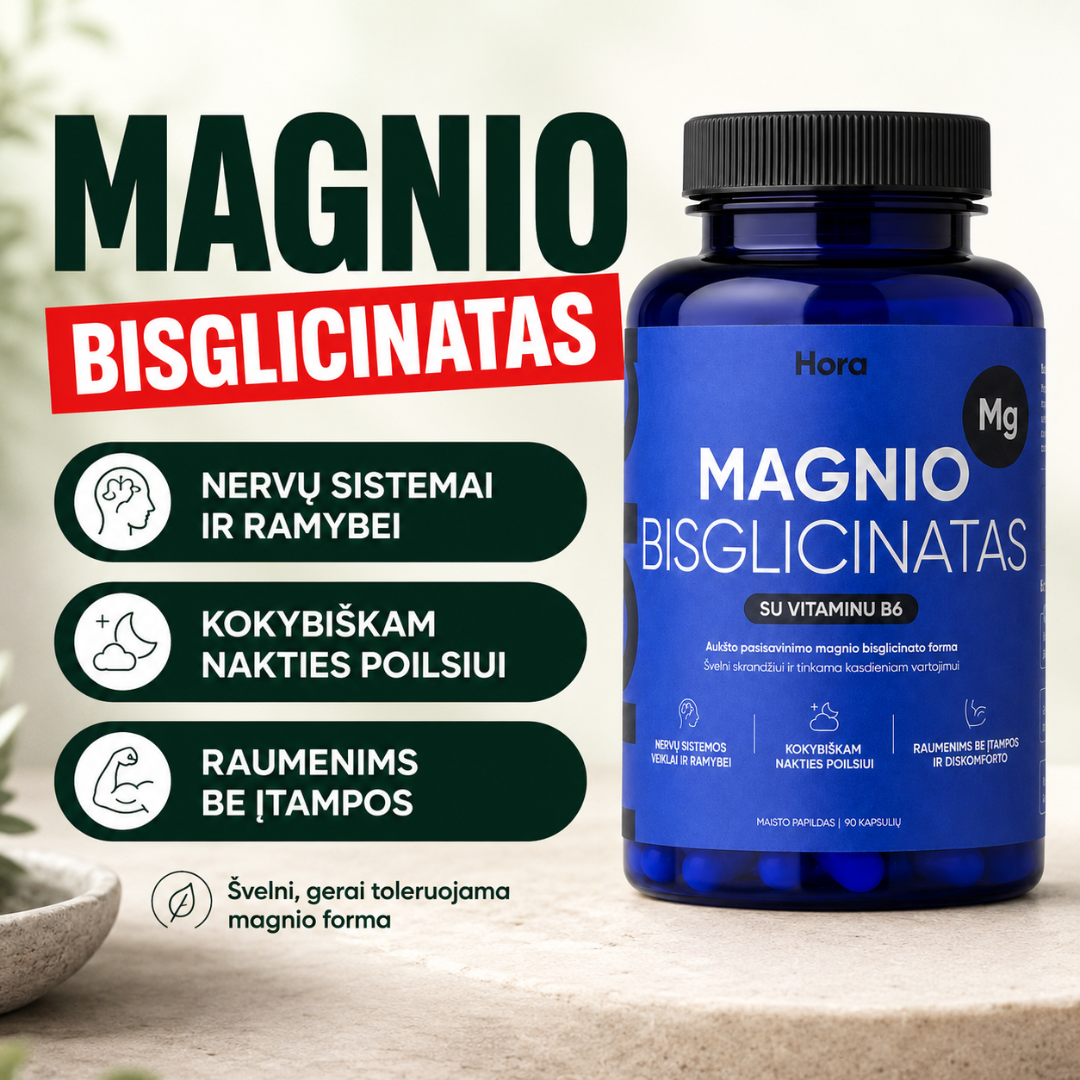Hora Facebook ad: MAGNIO BISGLICINATAS SU -40% AKCIJA!
