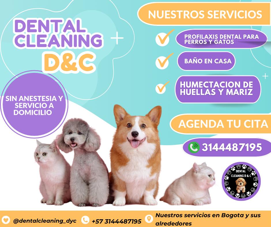Dental Cleaning D&C Facebook ad: DENTAL CLEANING D&C.