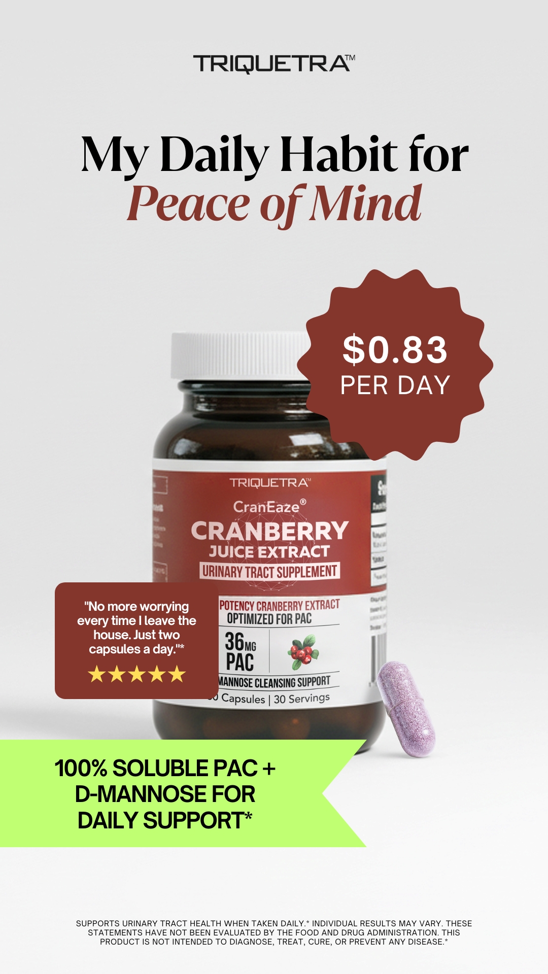 Triquetra Health Facebook ad