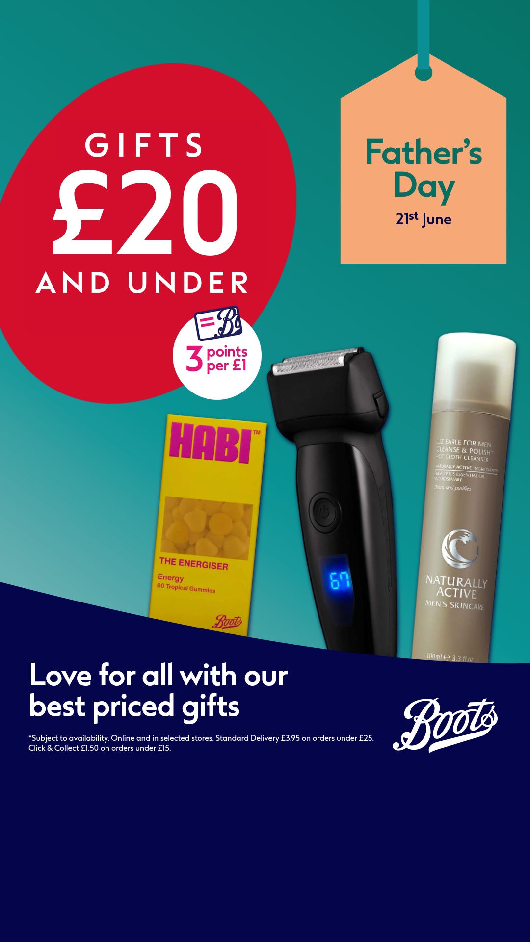 Boots UK Facebook ad