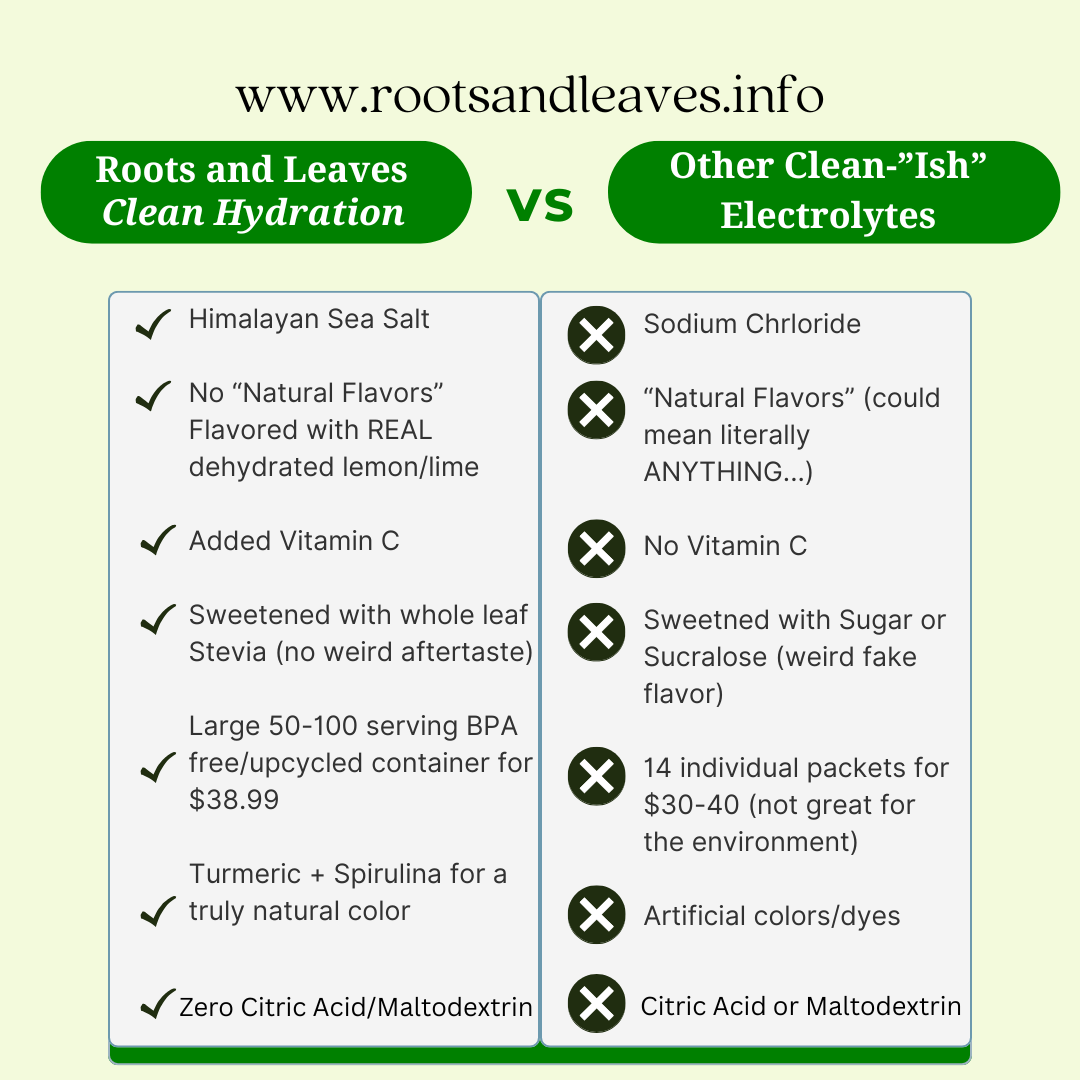 Roots and Leaves Facebook ad