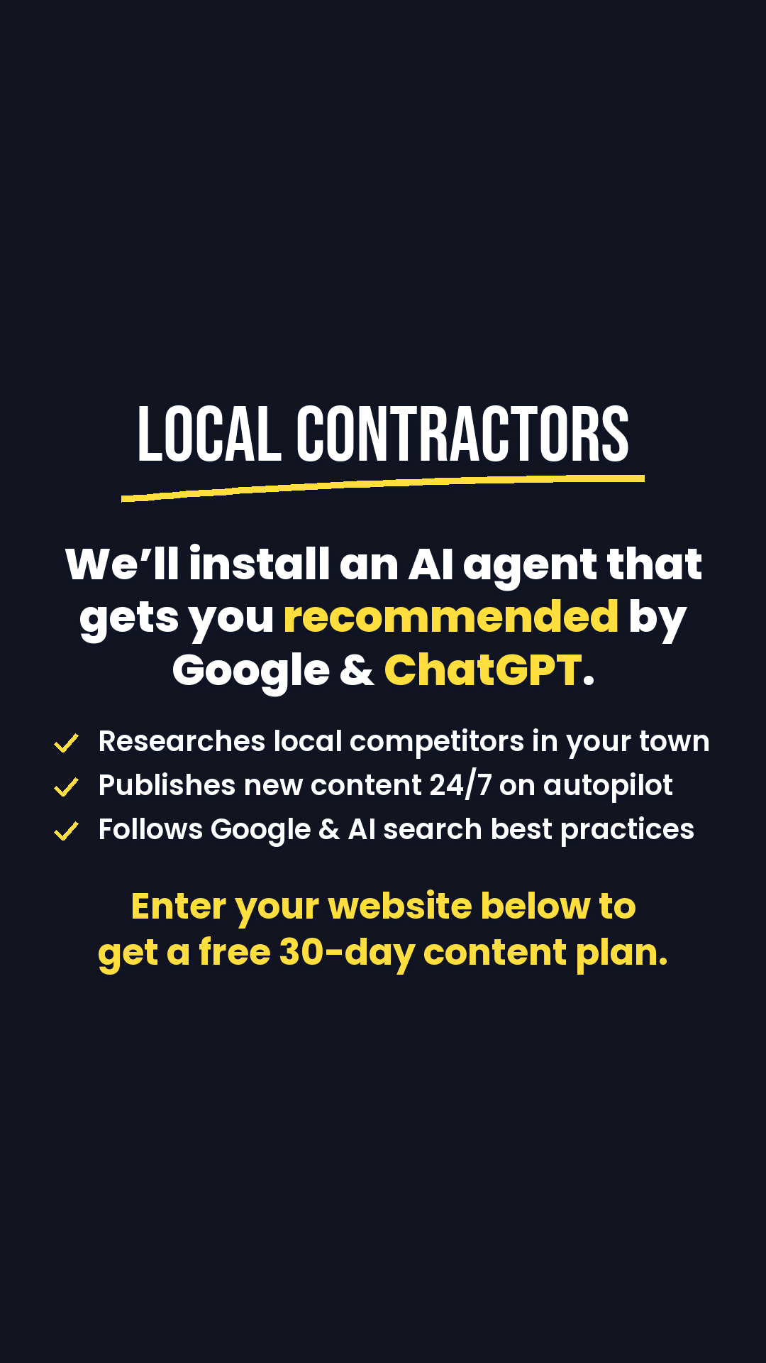 Shane - Local Business Growth Facebook ad: Get recommended by Google & ChatGPT