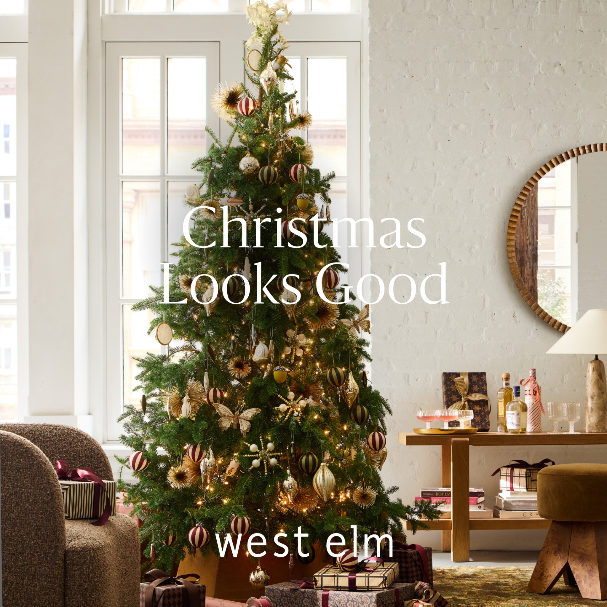 West Elm Facebook ad: The Holiday Shop