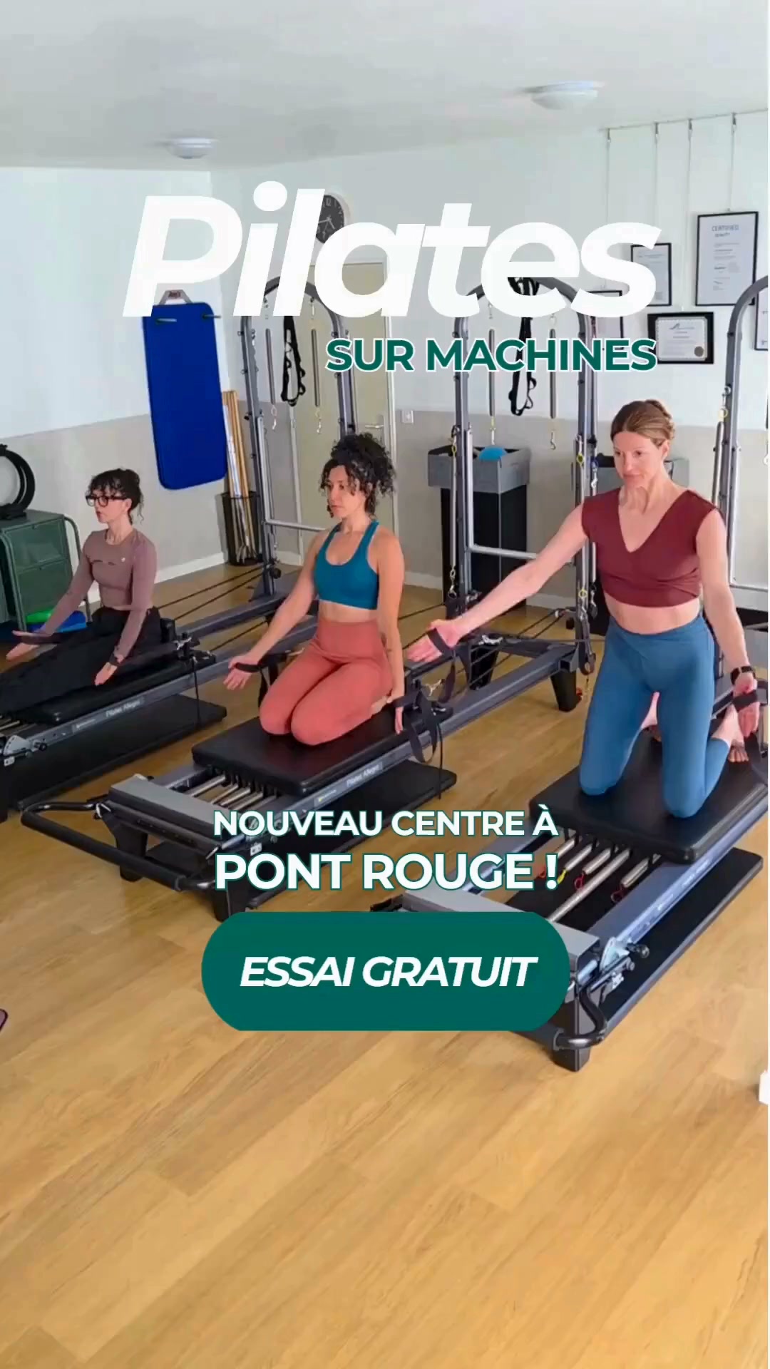 AJ Movement Facebook ad: Tous âges et tous niveaux