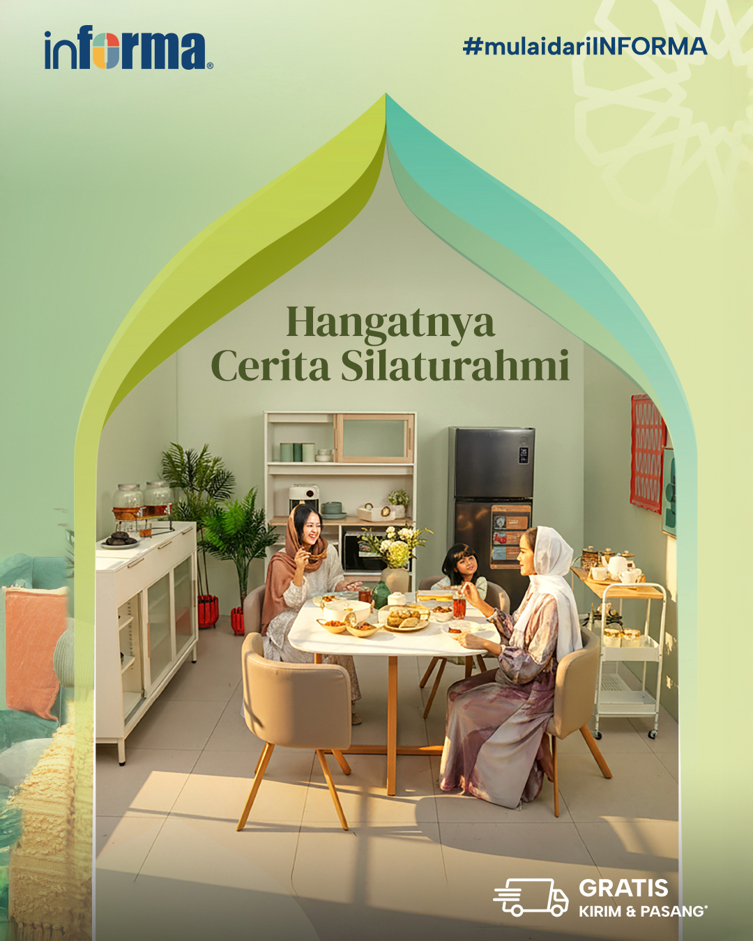 Informa Facebook ad: Di bulan Ramadan, ruang makan jadi tempat paling…