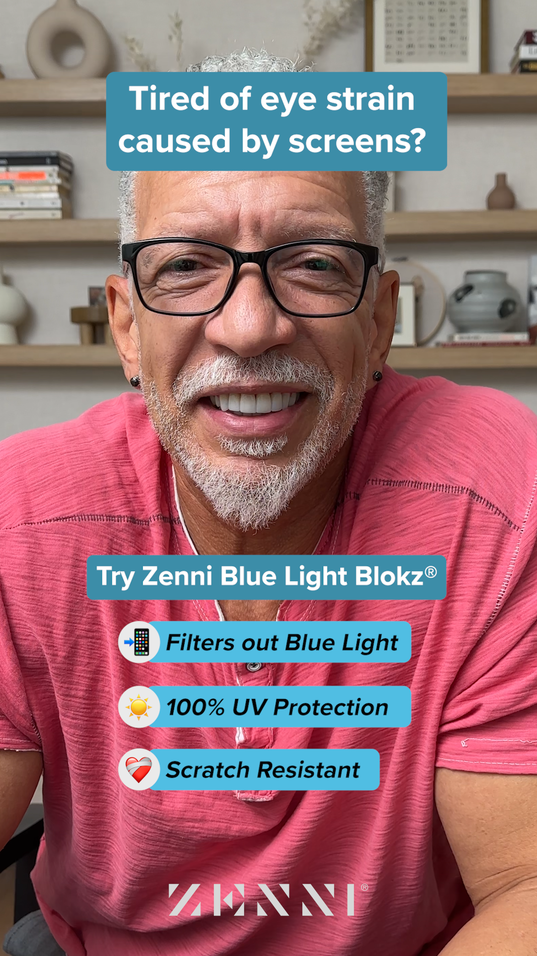 Zenni Optical Facebook ad