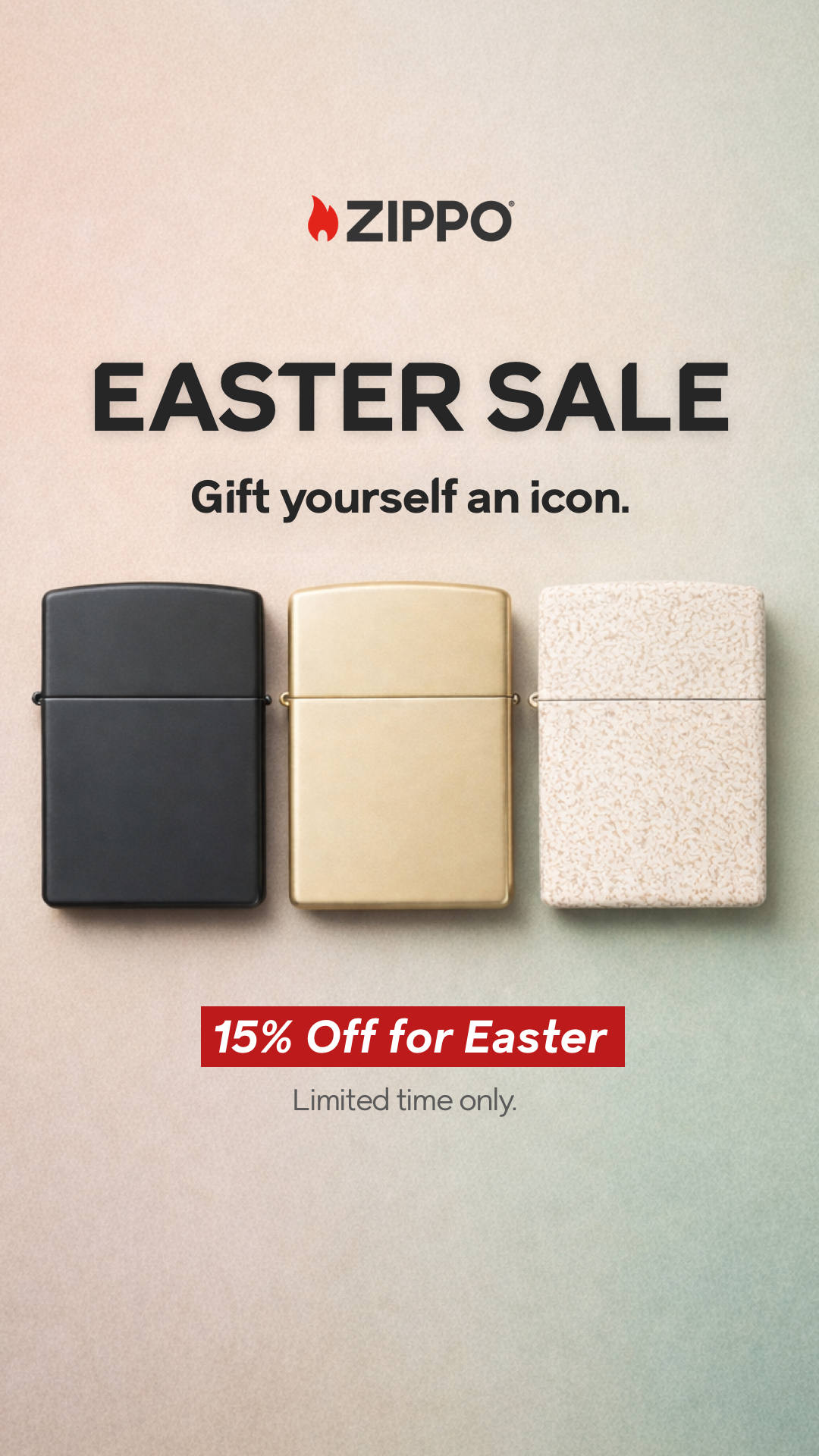Zippo Europe Facebook ad