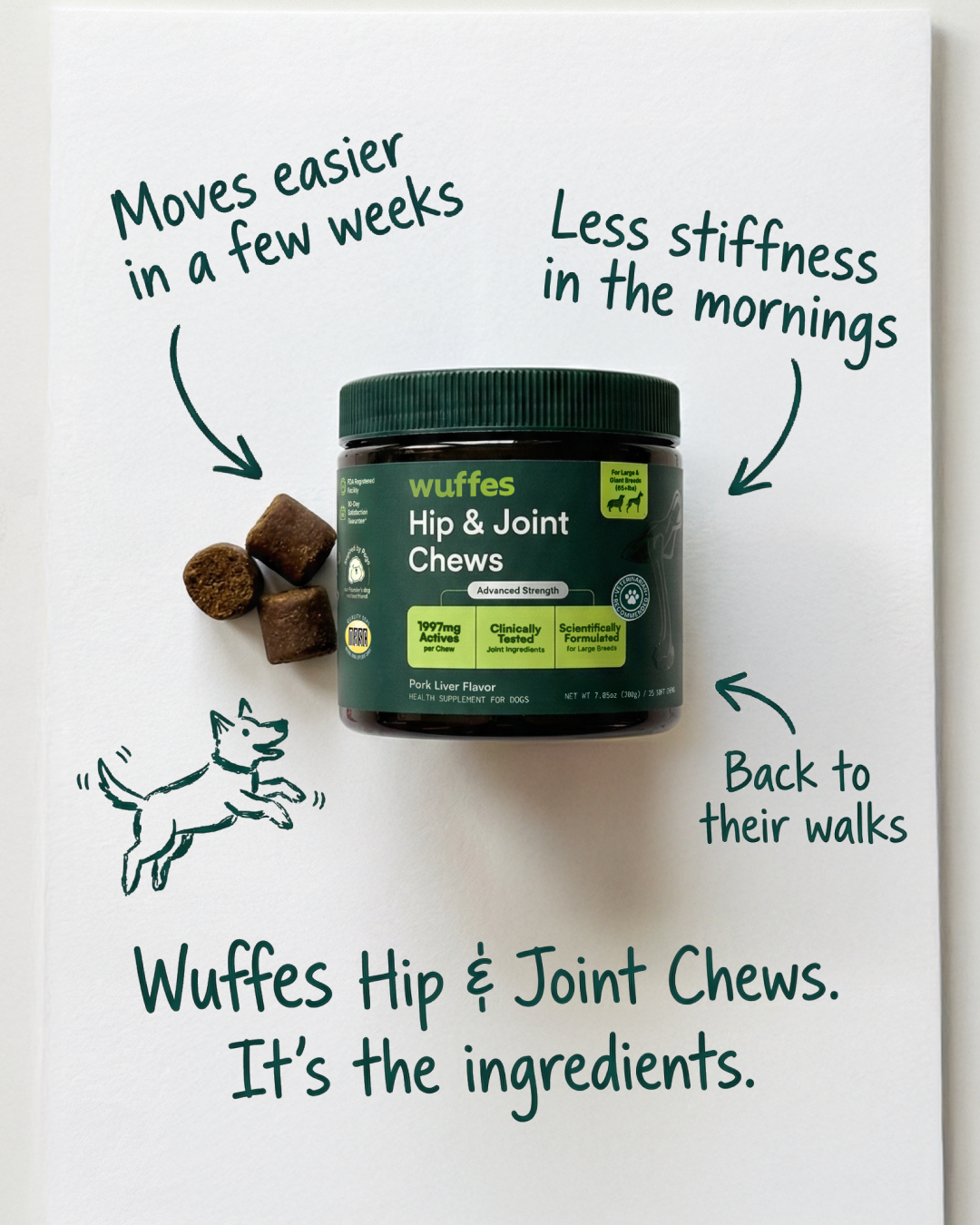 Wuffes Facebook ad