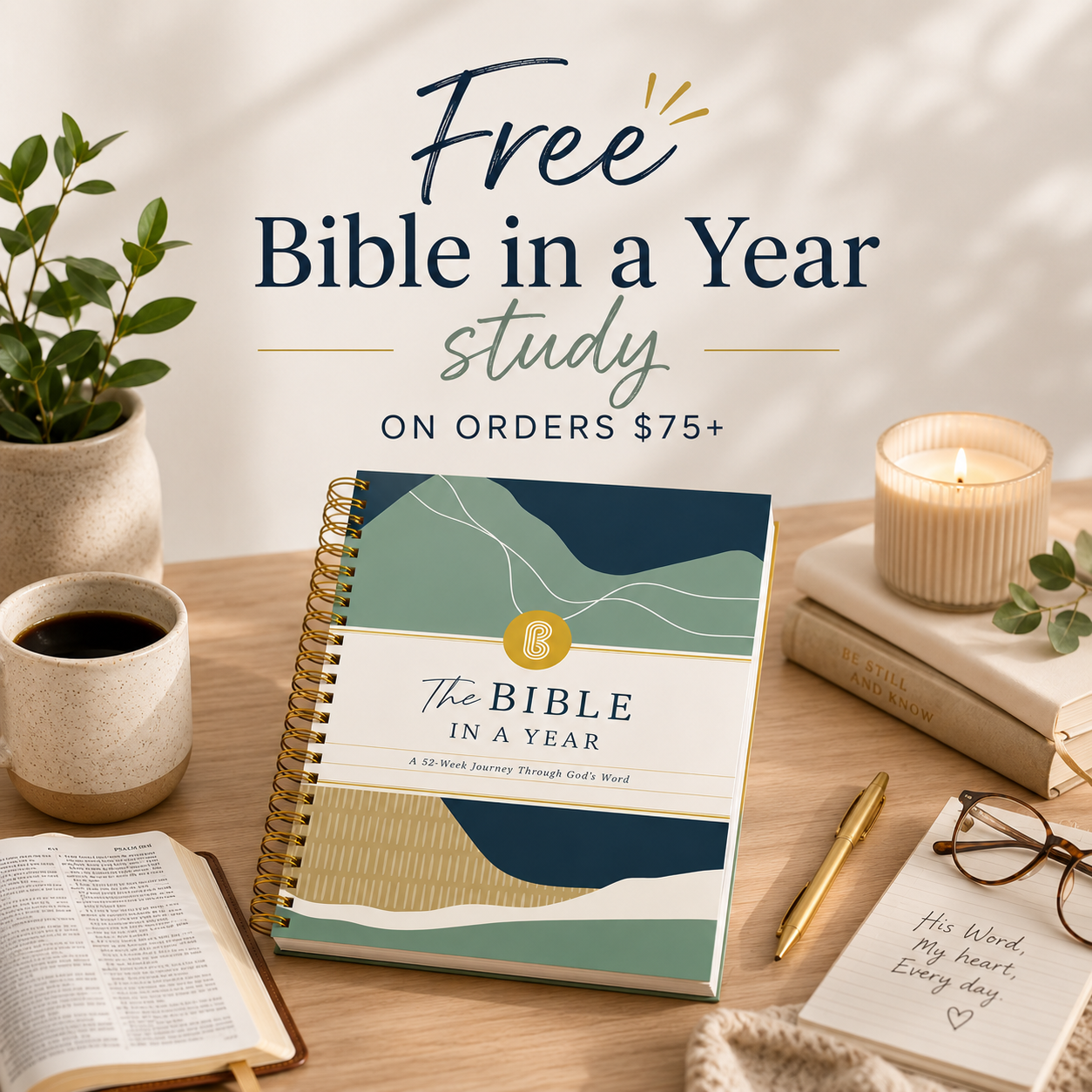 Spiral Bible Facebook ad