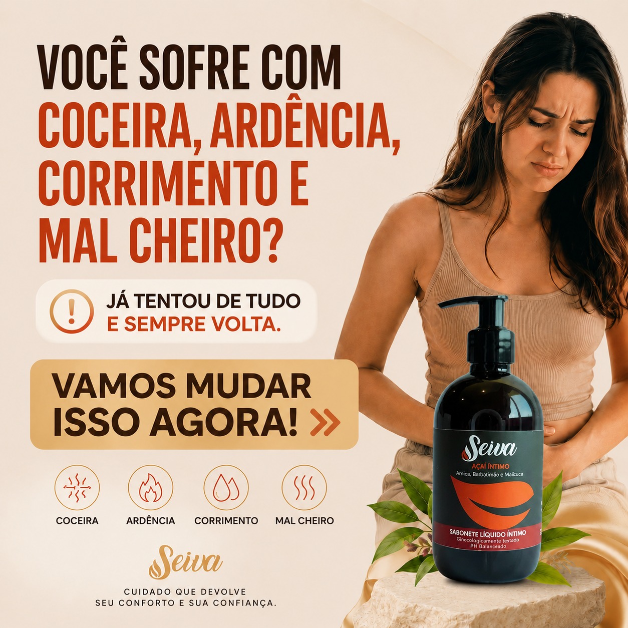 Seiva Cosméticos Naturais Artesanais Facebook ad