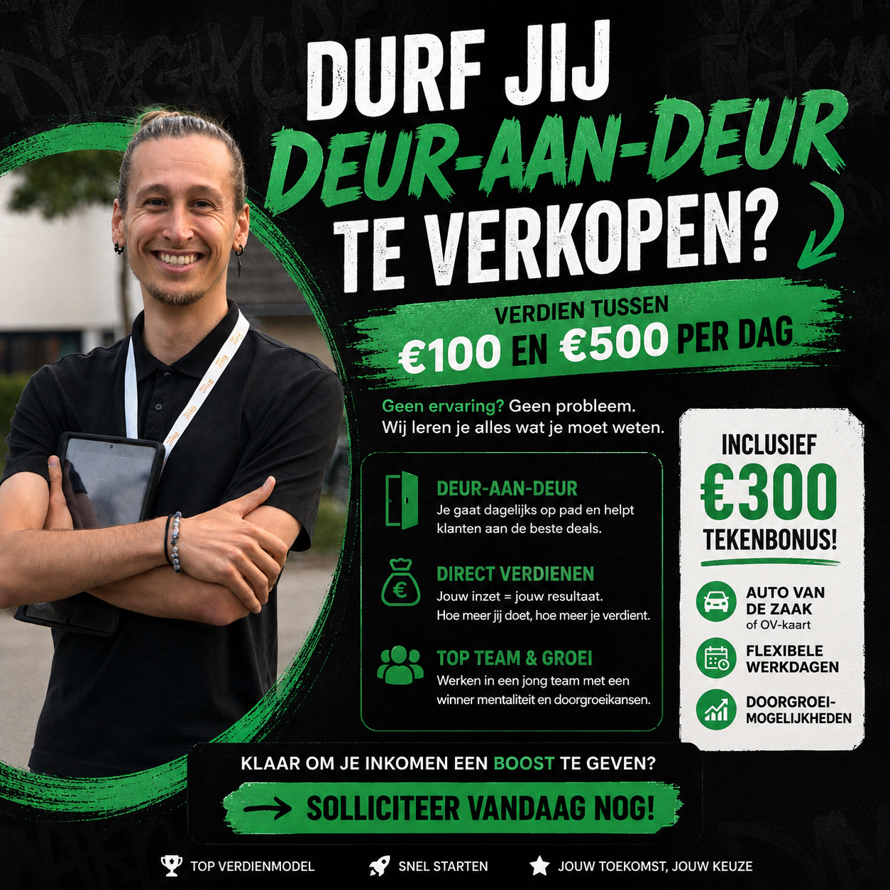 StreamSales Facebook ad: Kom werken bij Stream!