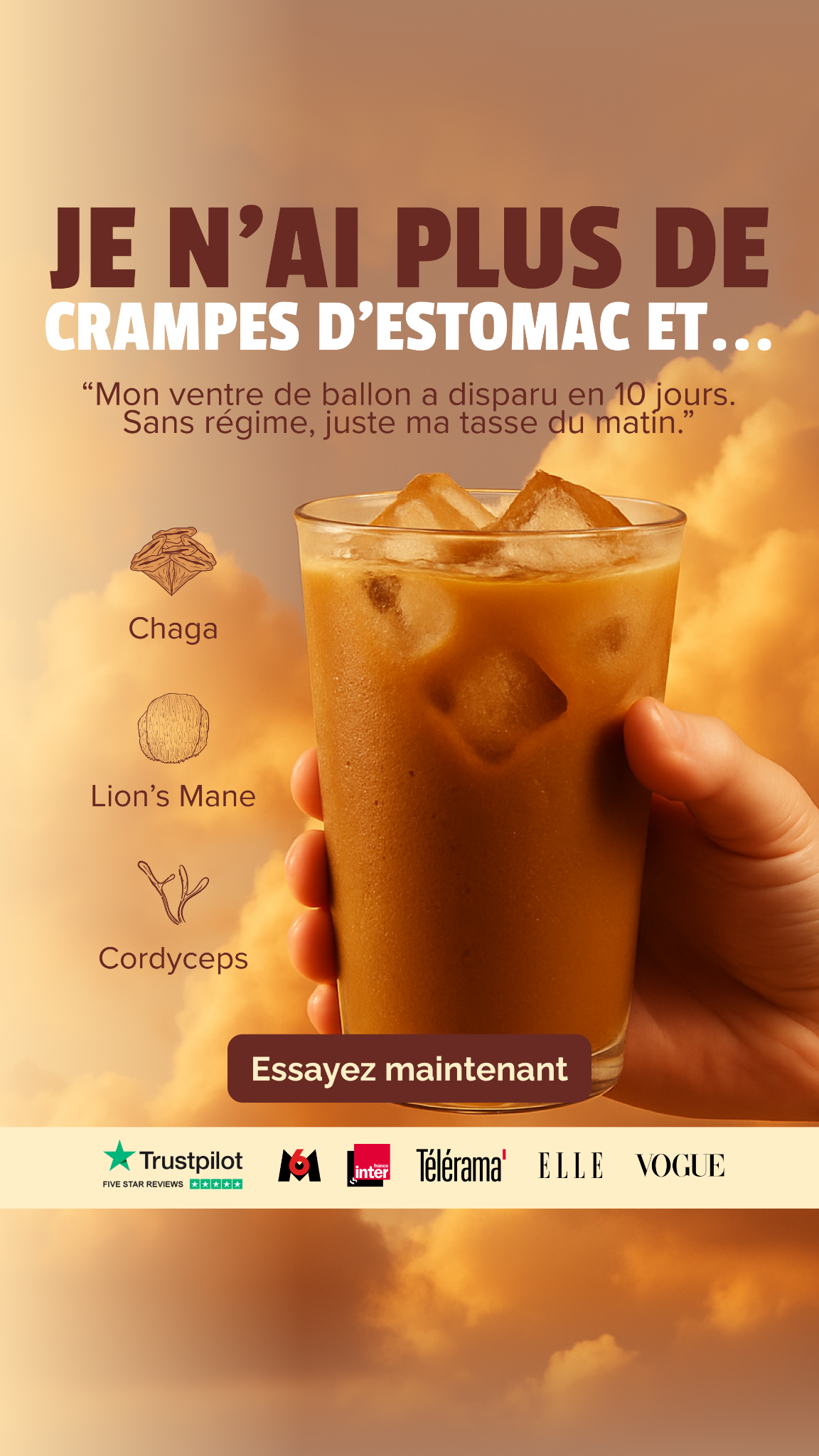 Bonjour Facebook ad