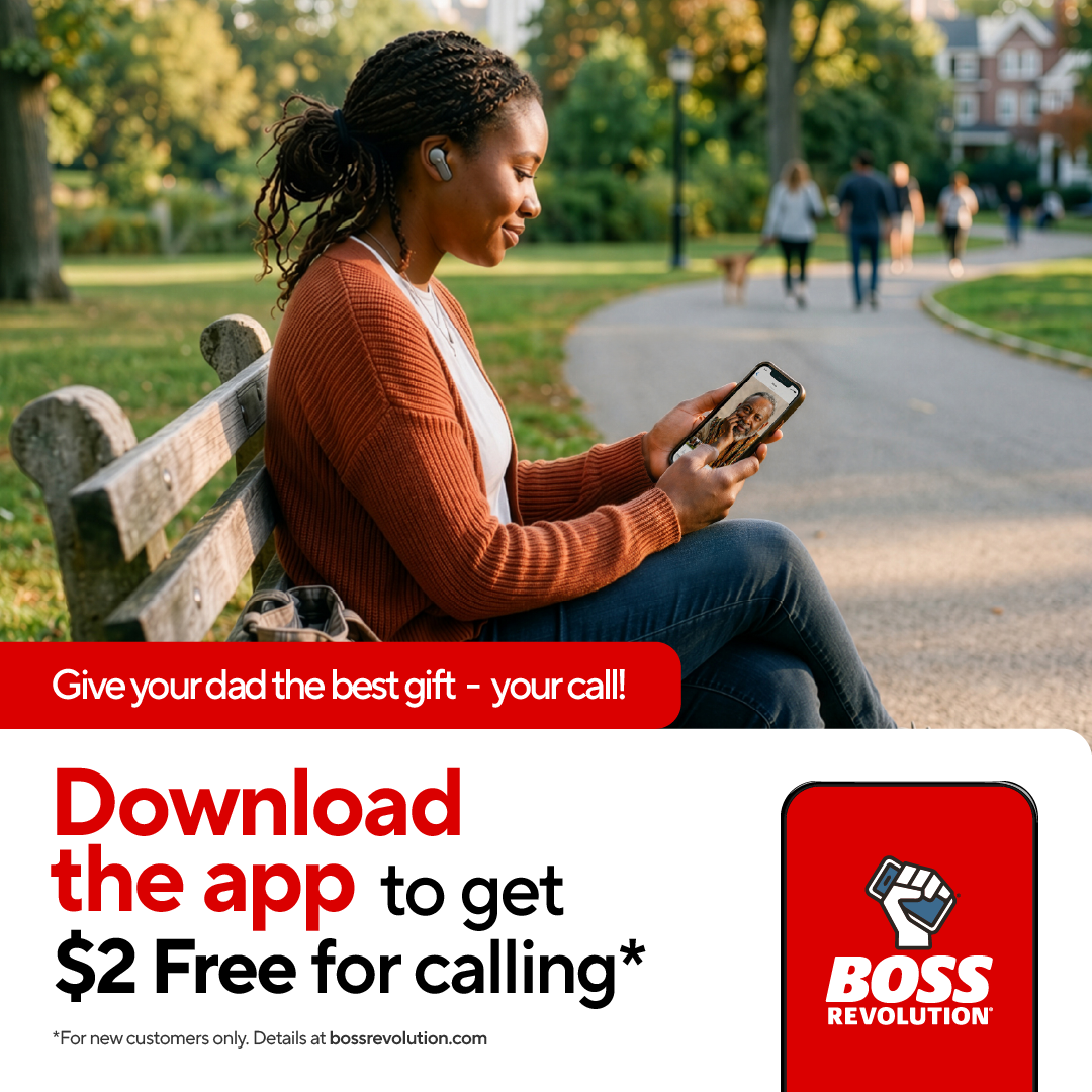 BOSS Revolution Facebook ad: Call Dad This Father's Day
