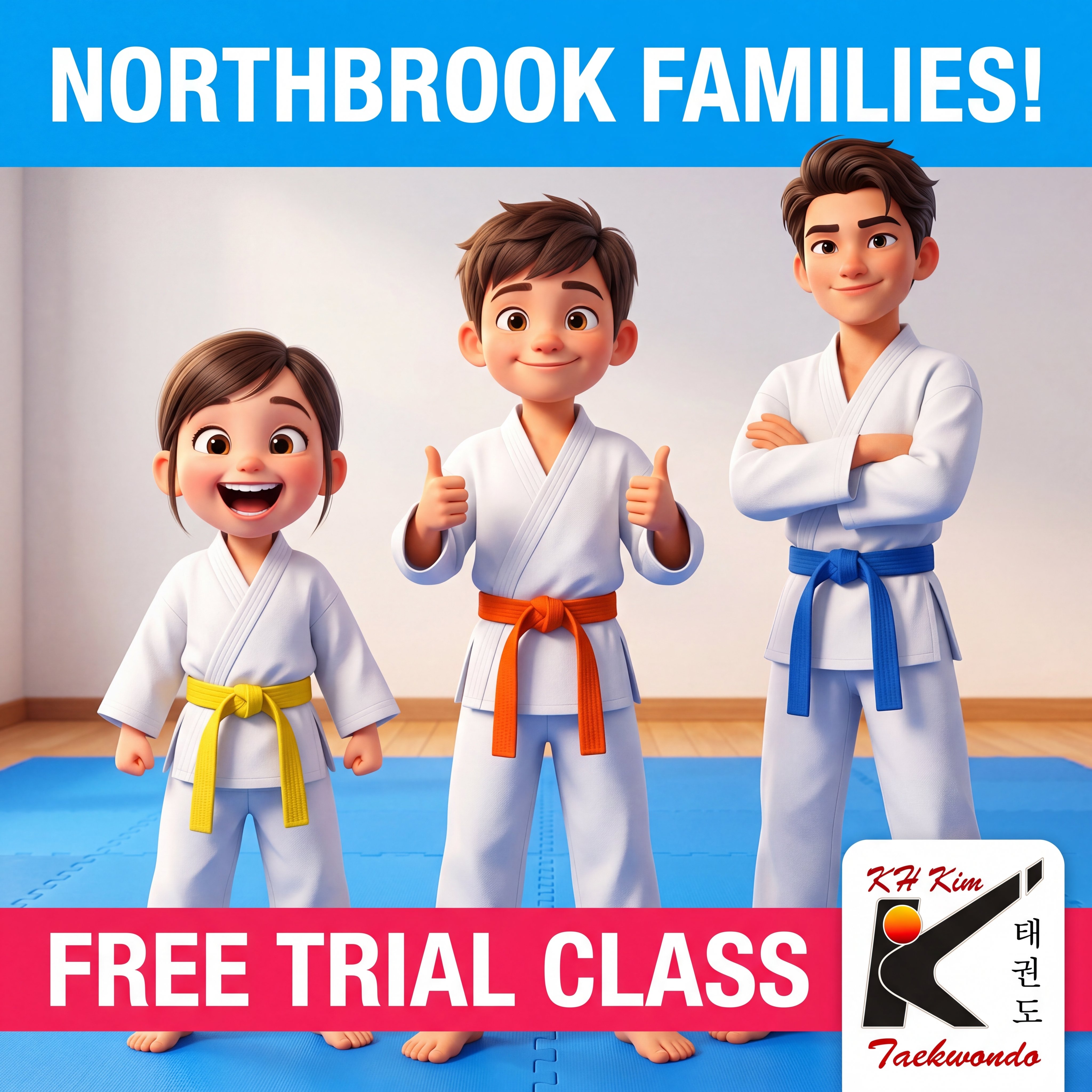 Northbrook's Best Martial Arts Program Facebook ad