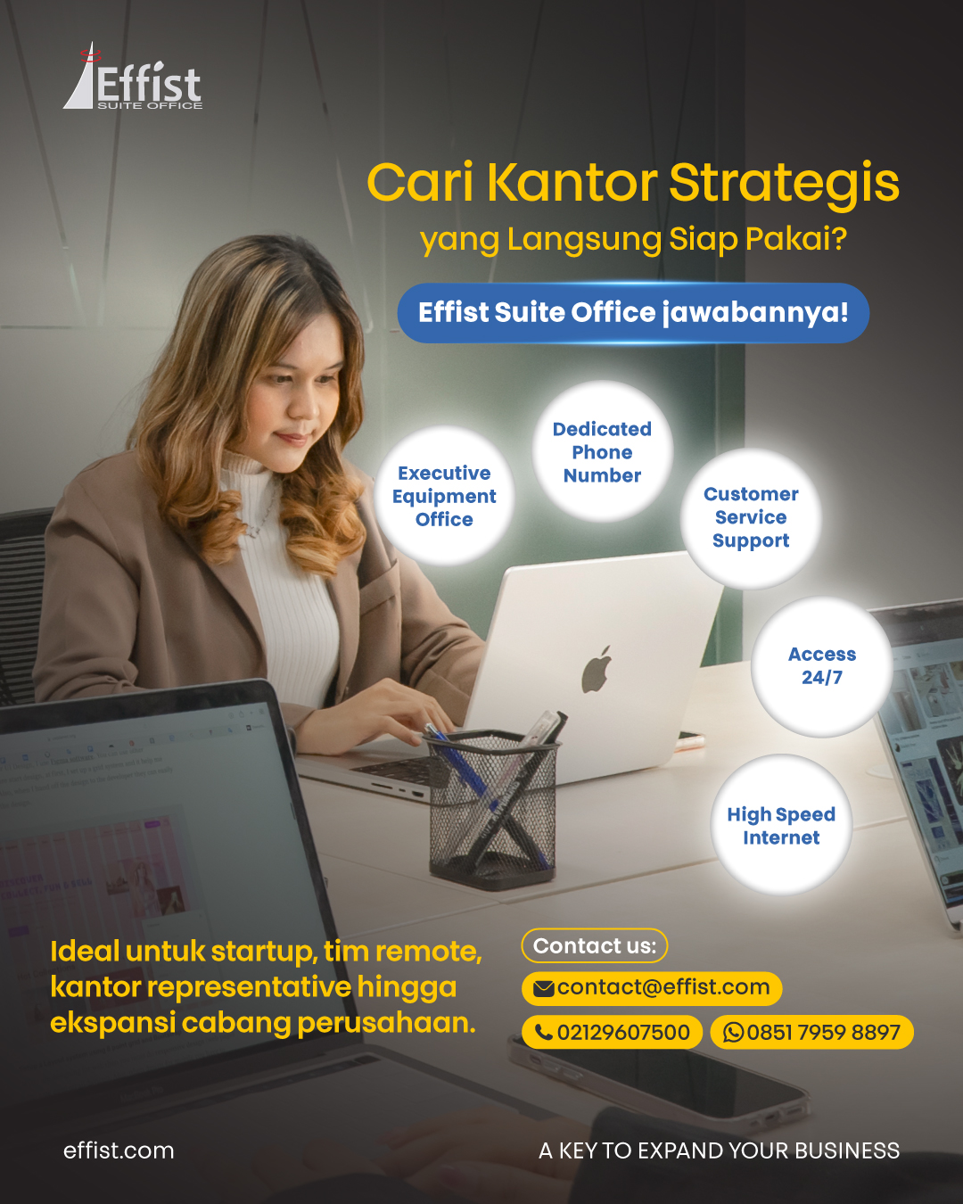 Effist Suite Office Facebook ad from Nov 3, 2025