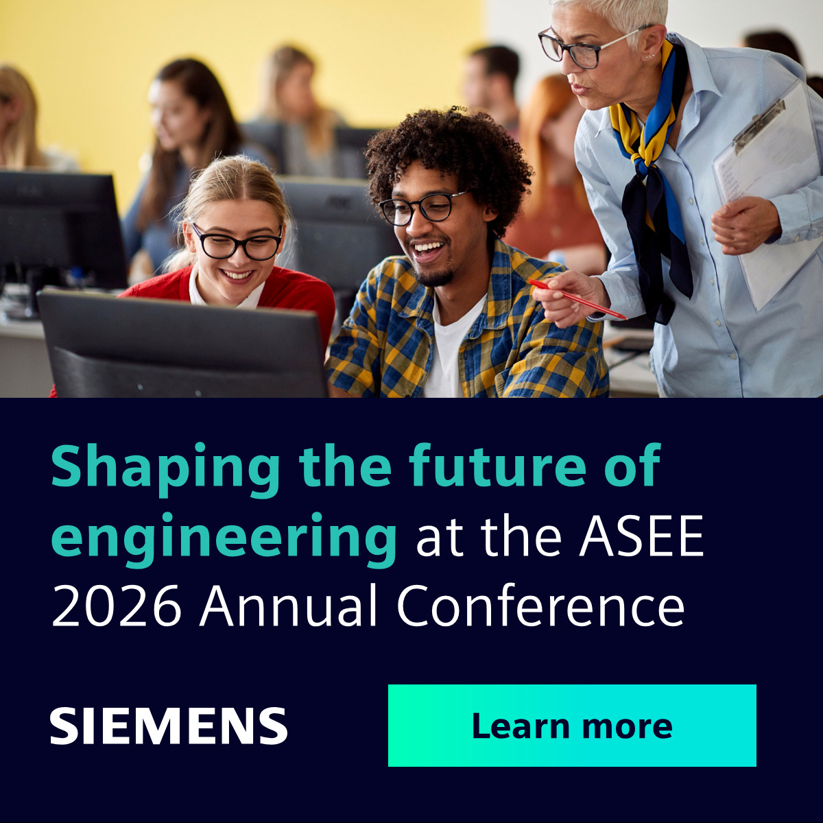 Siemens Digital Industries Software Facebook ad: Developing industry-ready talent