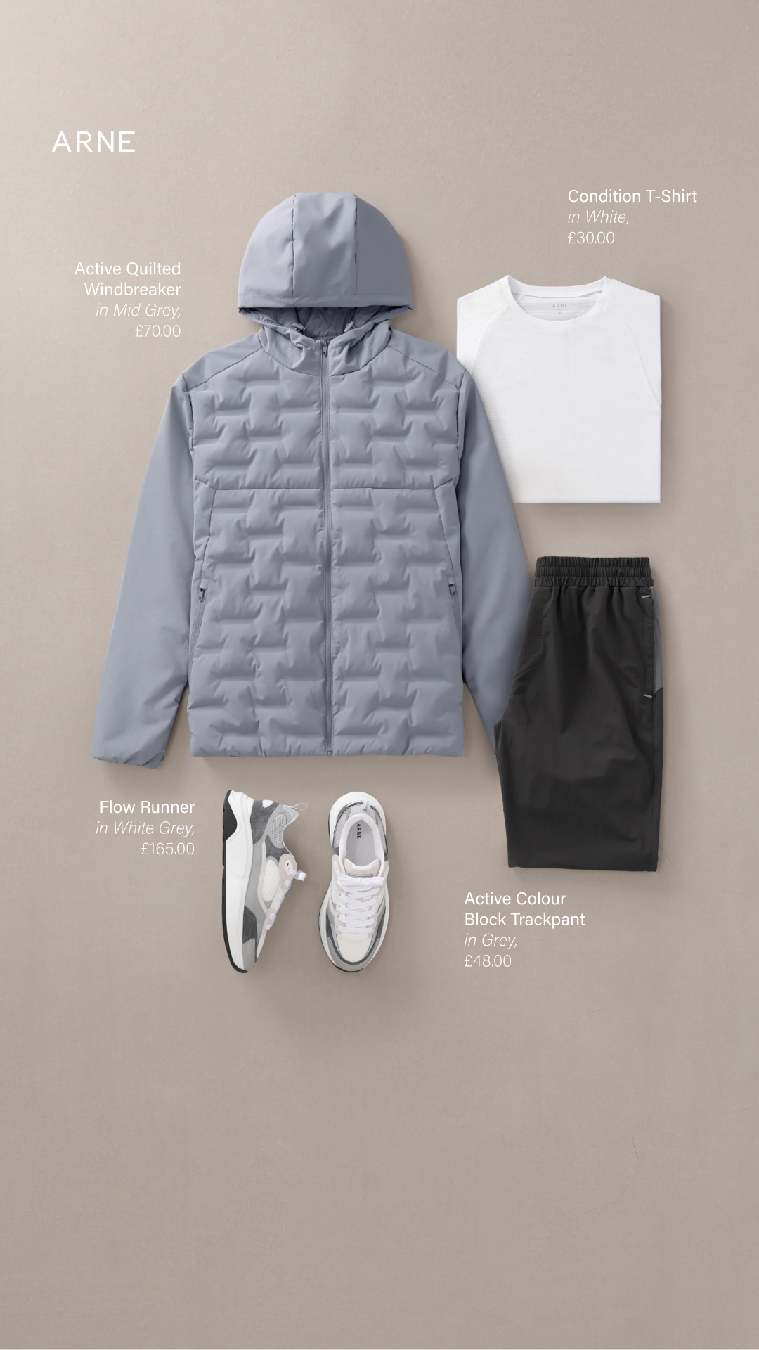 Arne Facebook ad: ARNE ACTIVE