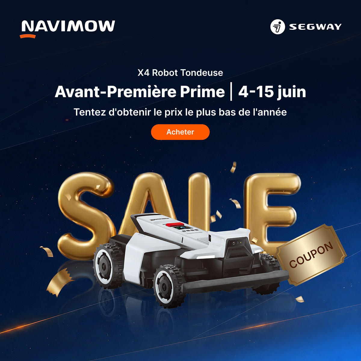 Segway Navimow FR Facebook ad