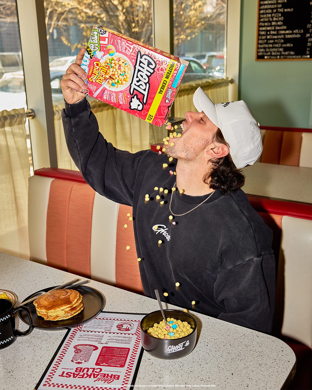 GHOST Lifestyle Apparel Facebook ad: Breakfast is served