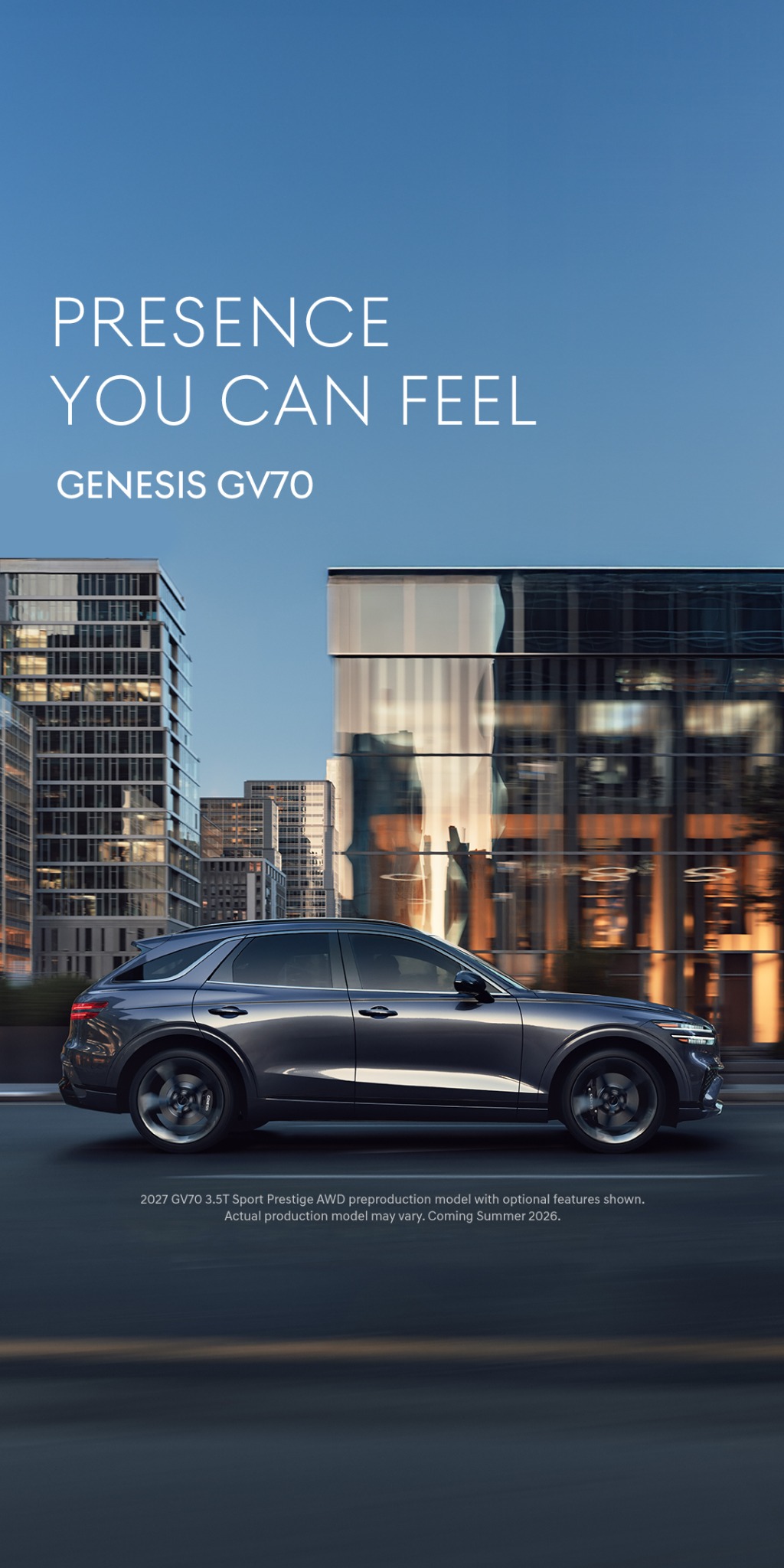 Genesis USA Facebook ad