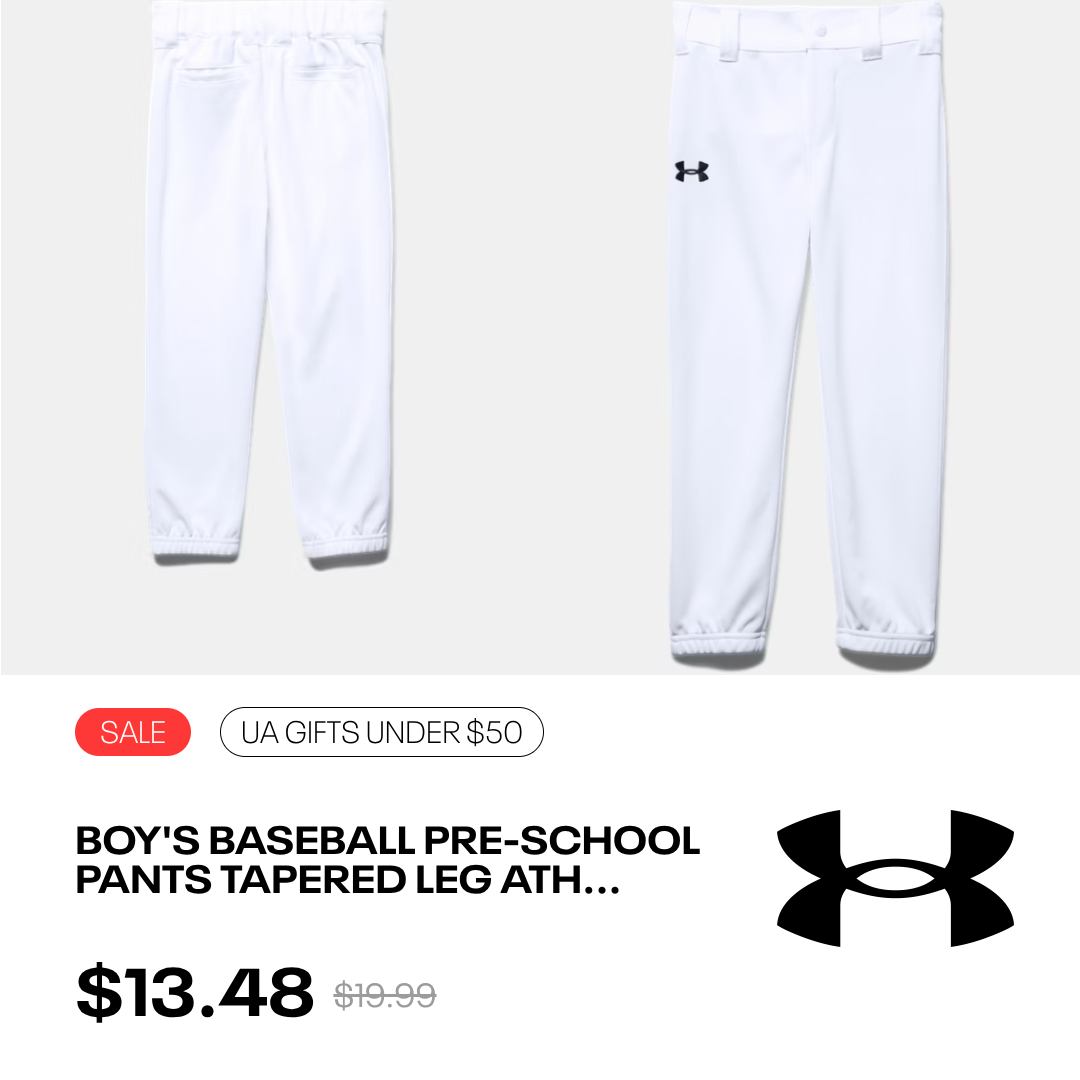 Under Armour Facebook ad