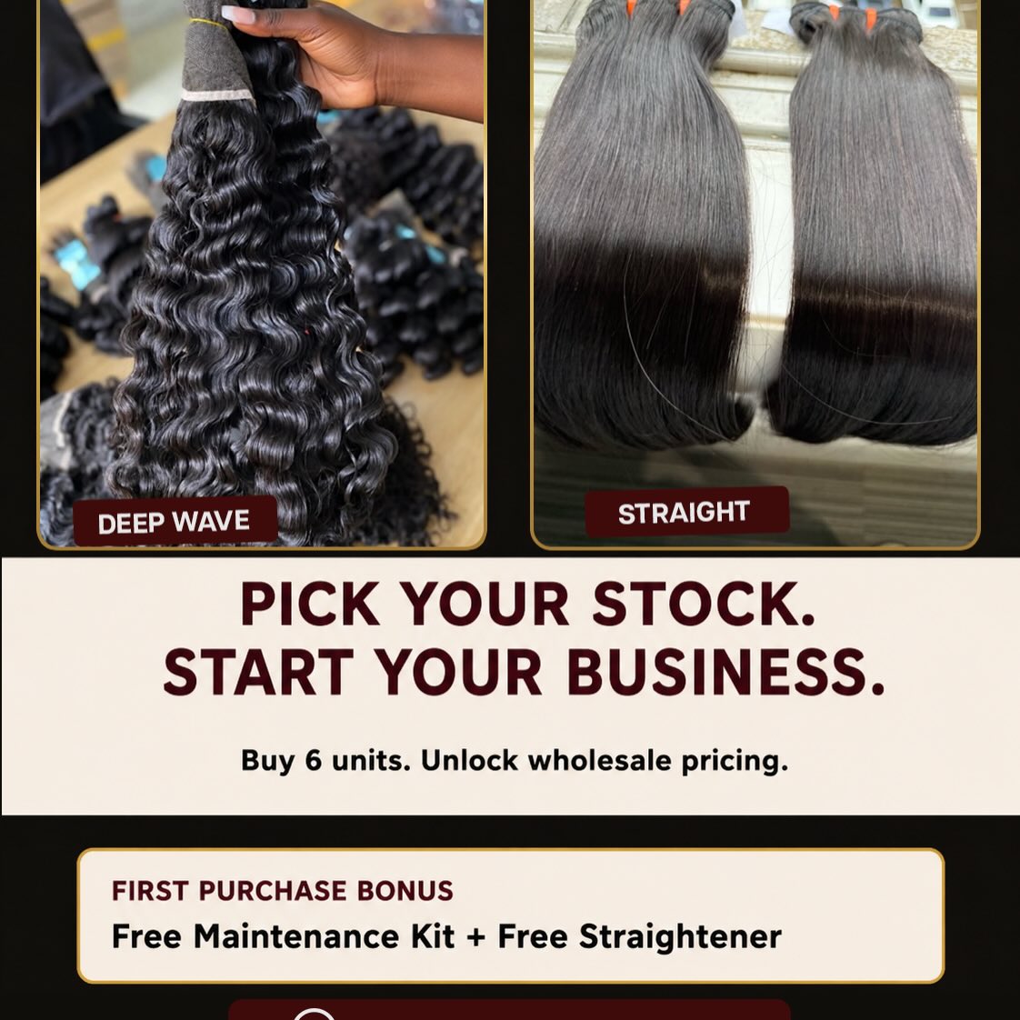 Shara Hair SA Facebook ad