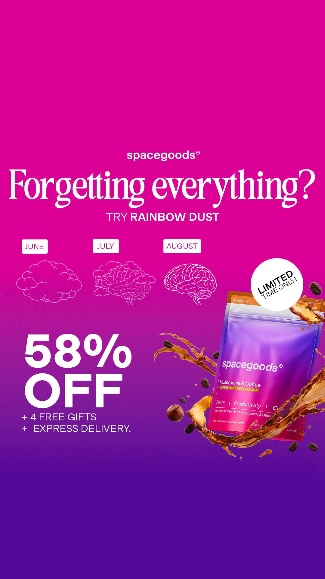 Spacegoods Facebook ad